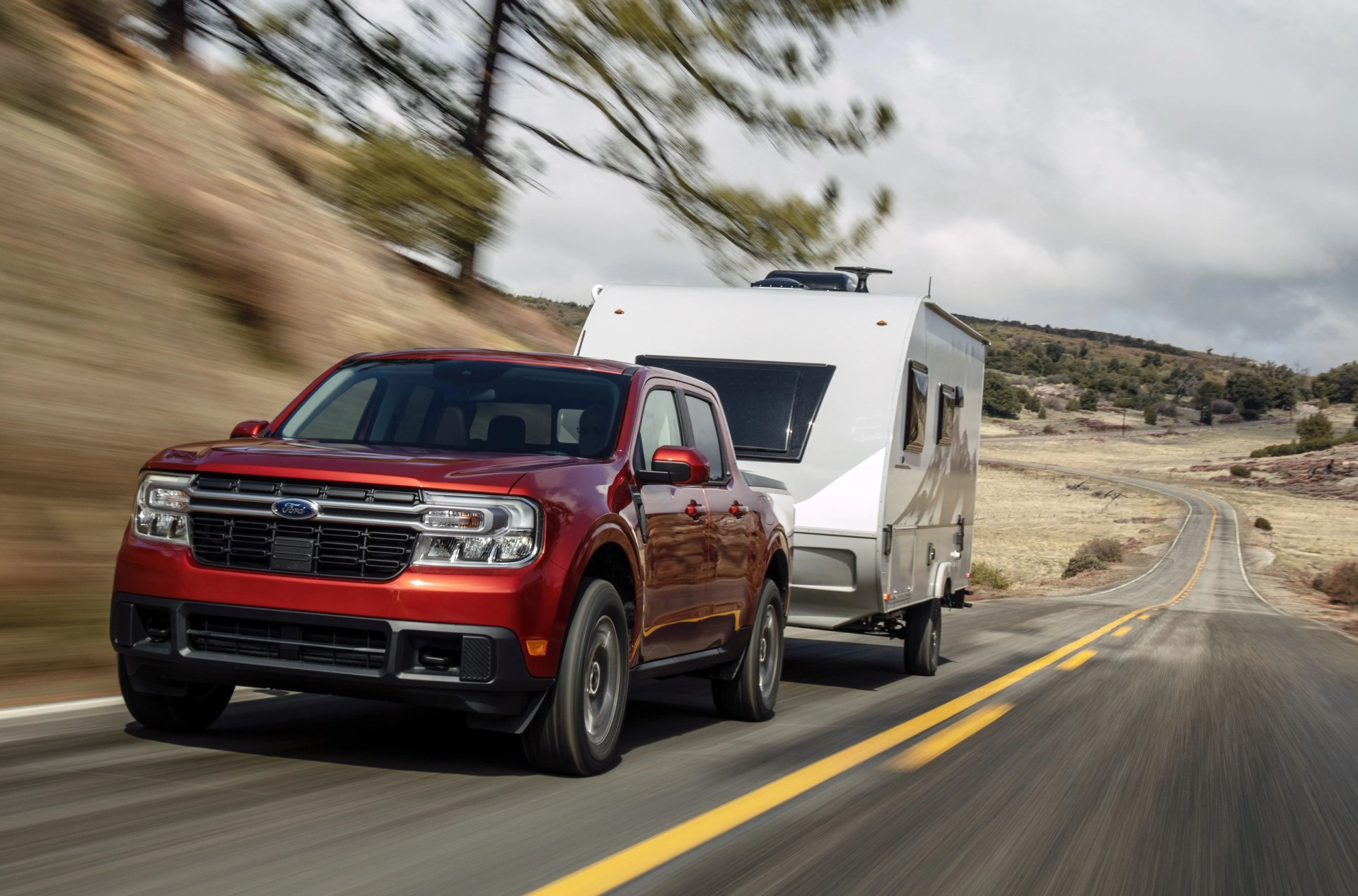 ford maverick towing