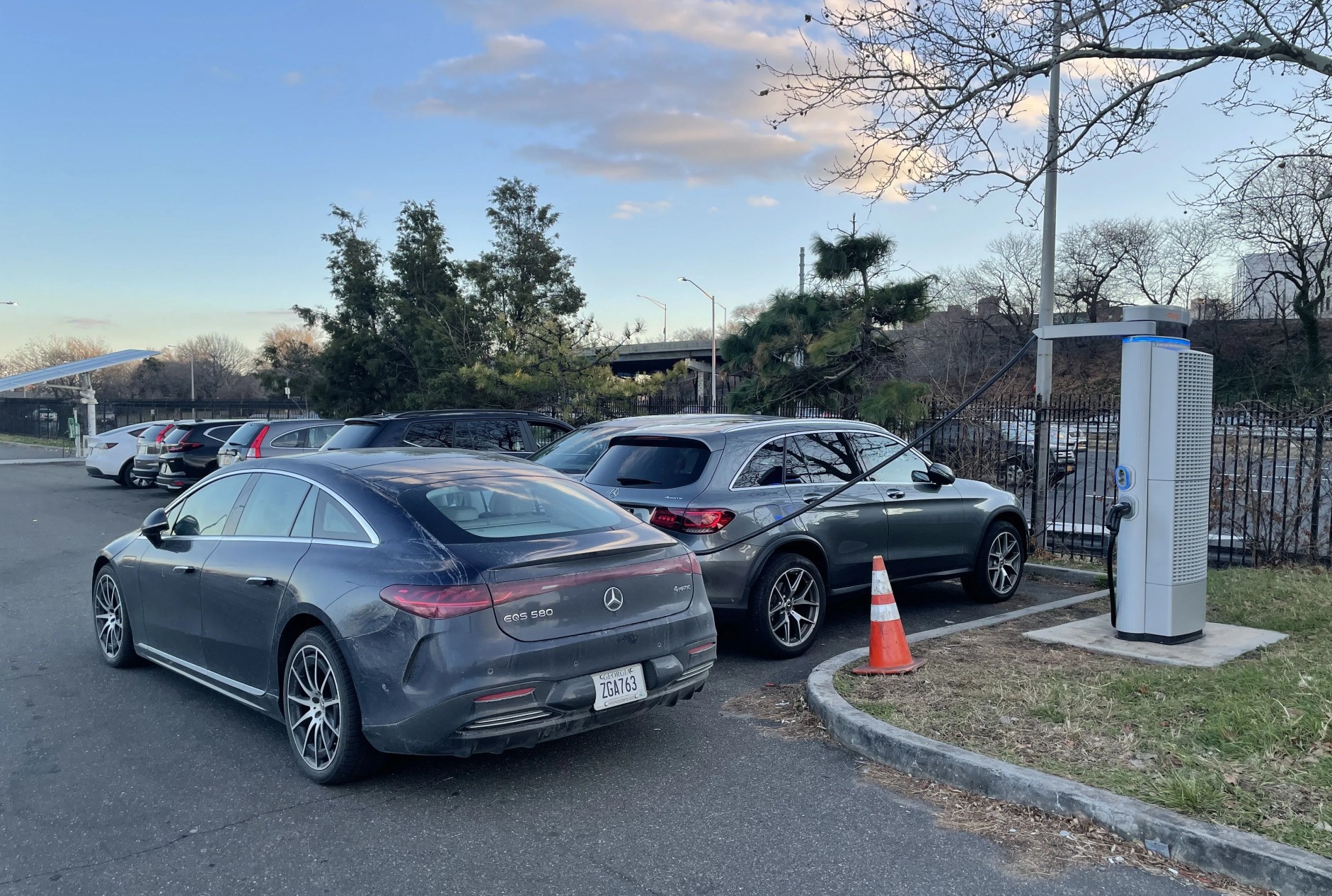mercedes eqs charging blocked