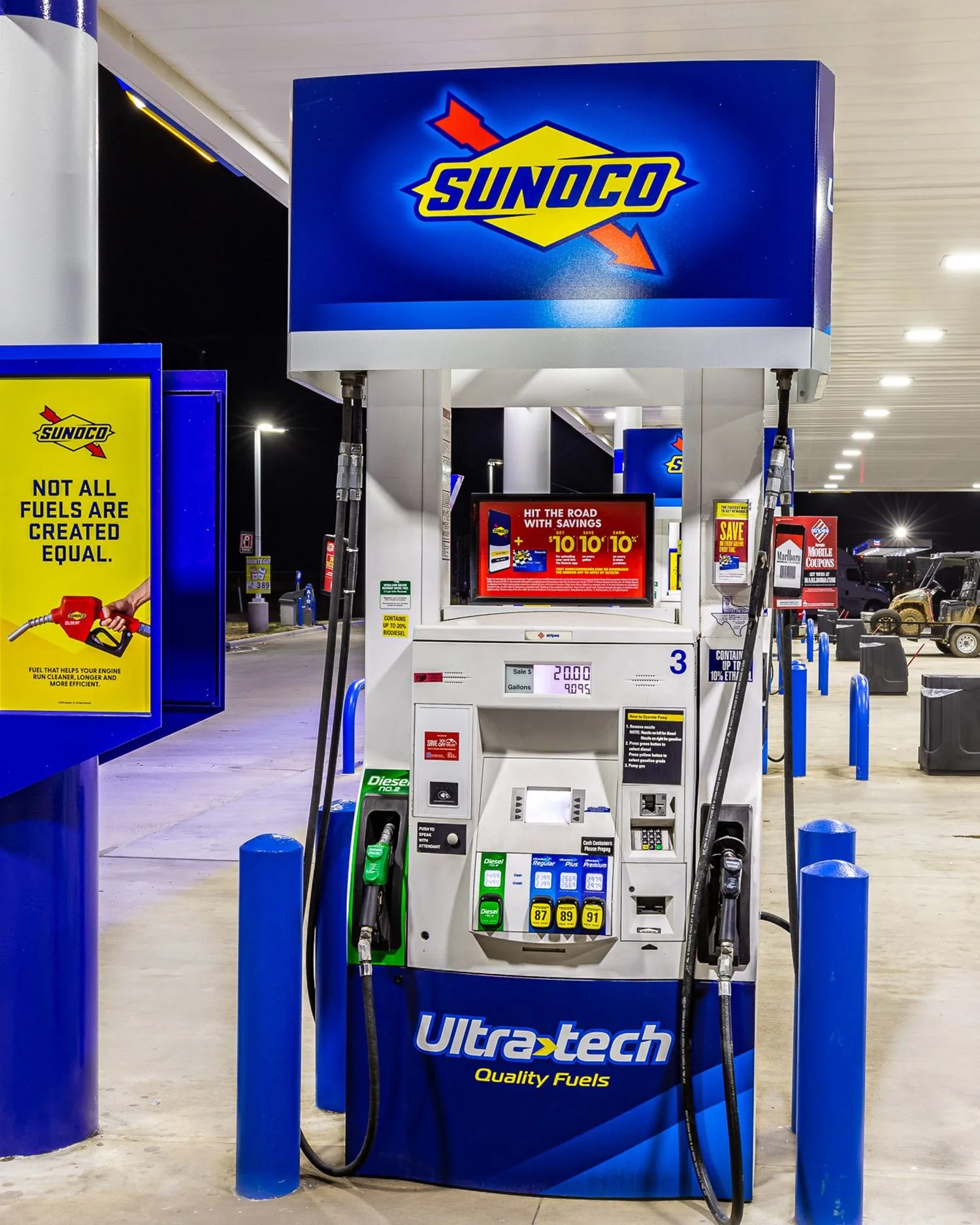 sunoco ultra tech fueling station