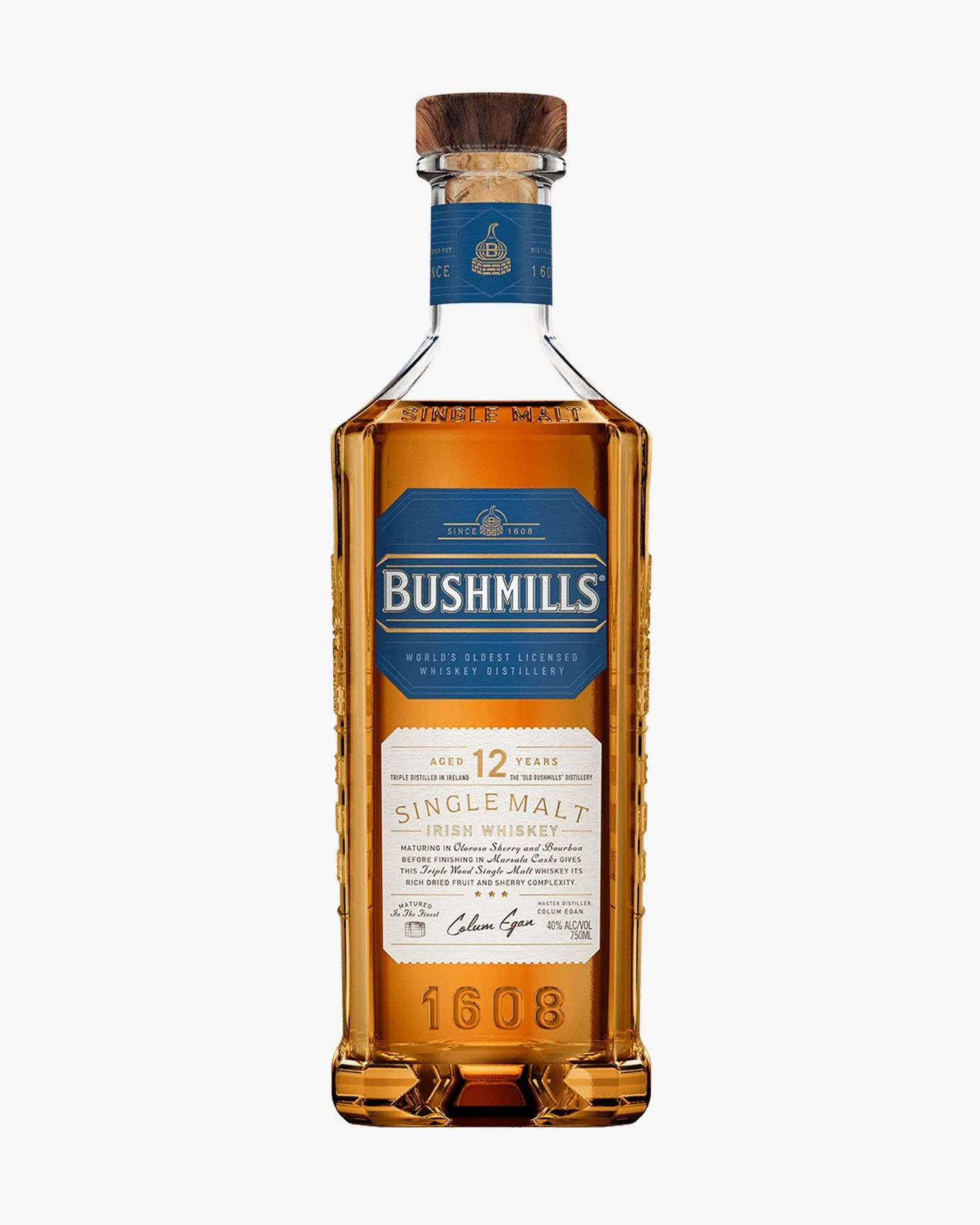 bushmills 12 year single malt whiskey