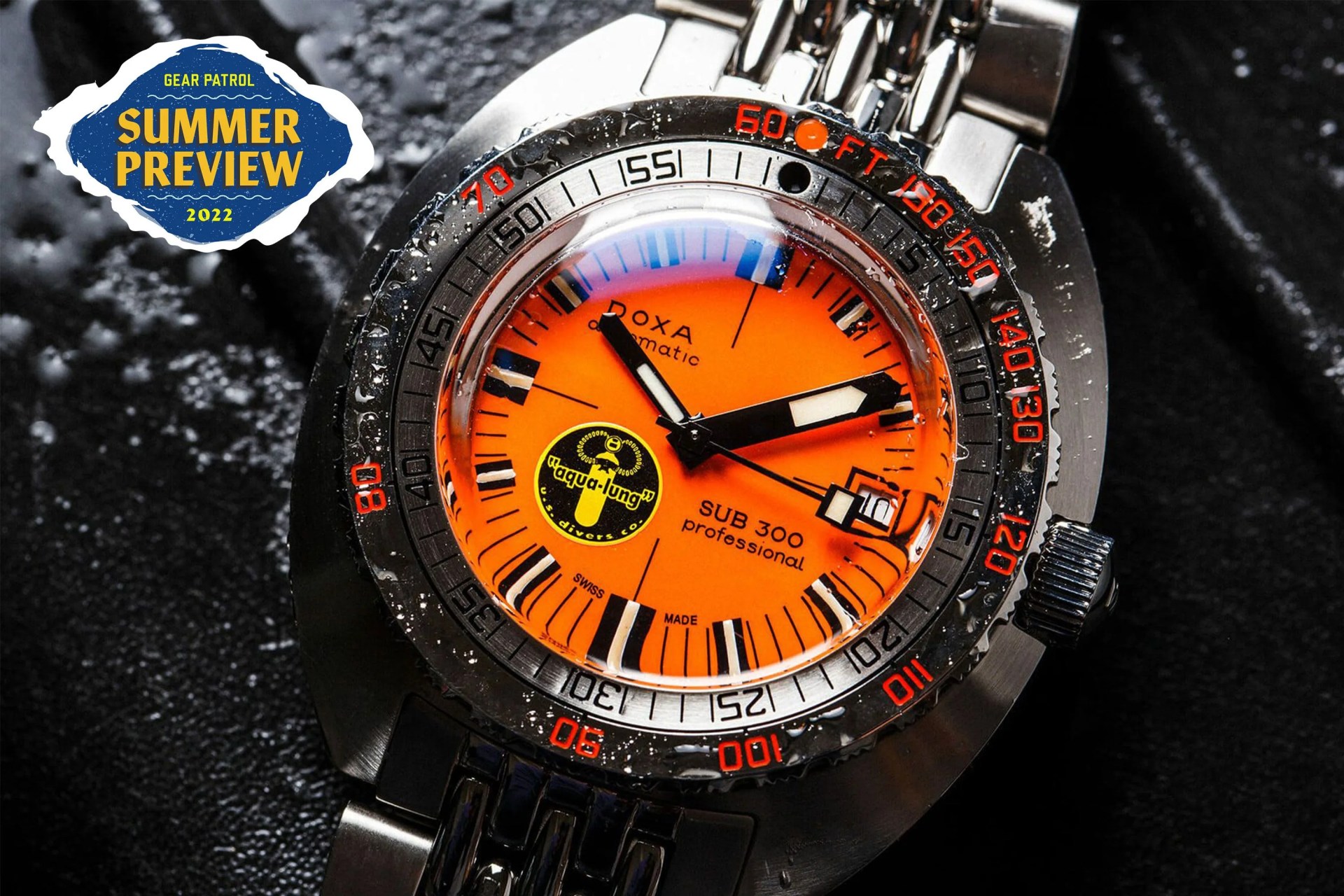 a water resistant watch