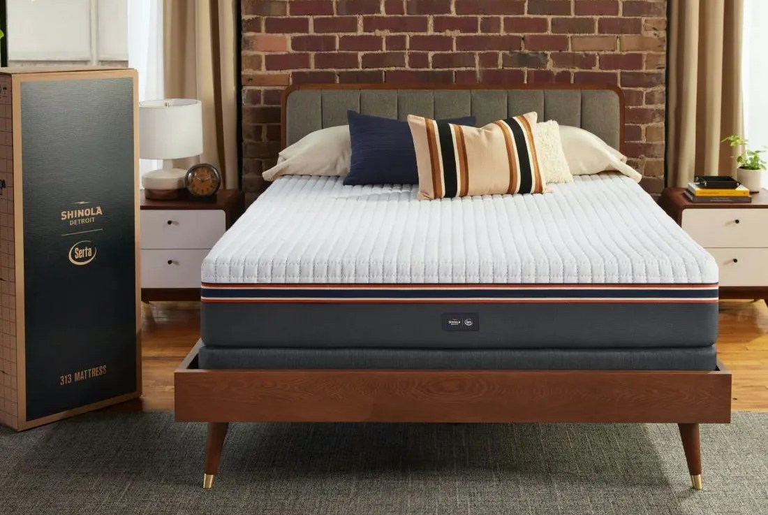 shinola x serta 313 mattress