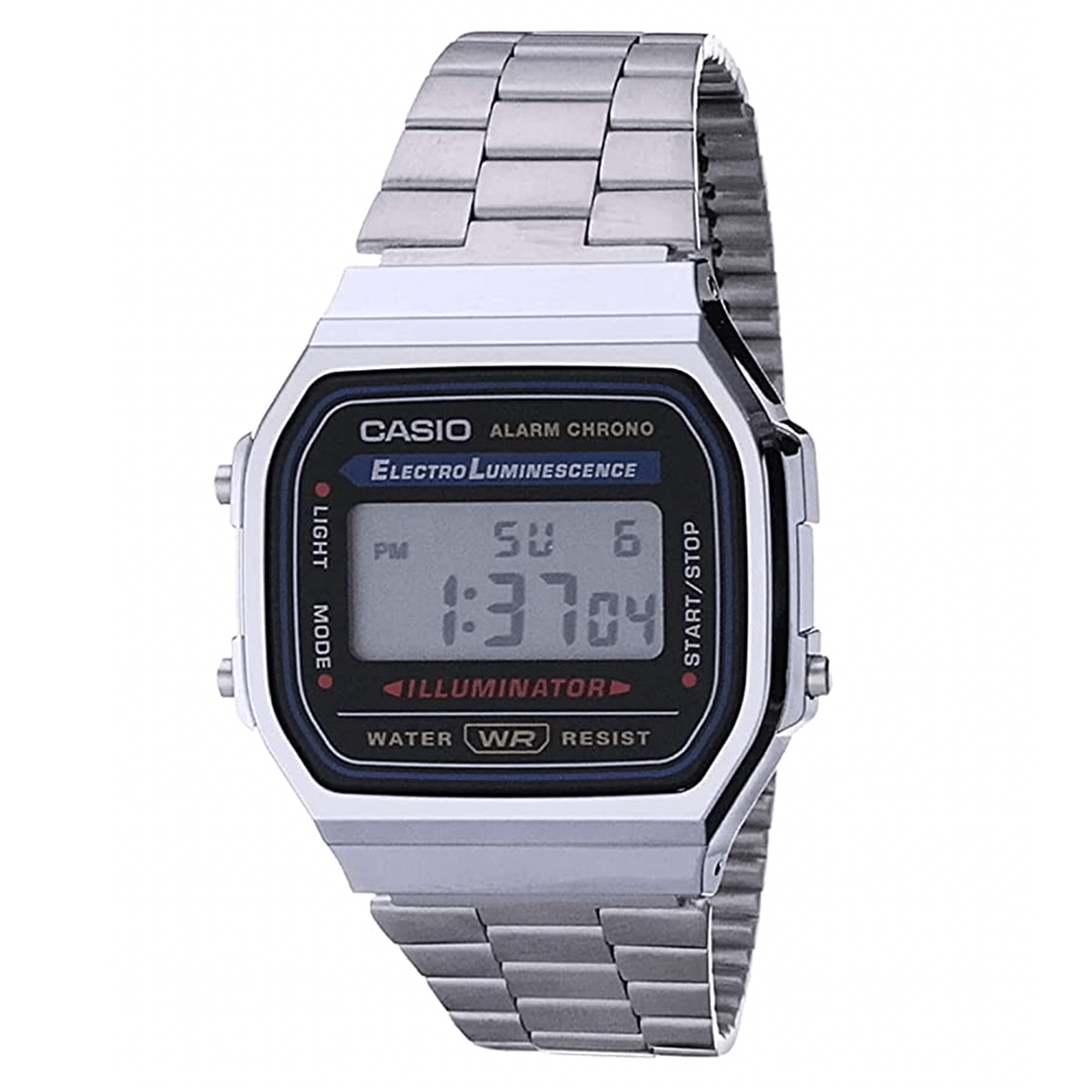 Casio Men's Vintage A168WA-1 Electro Luminescence Watch