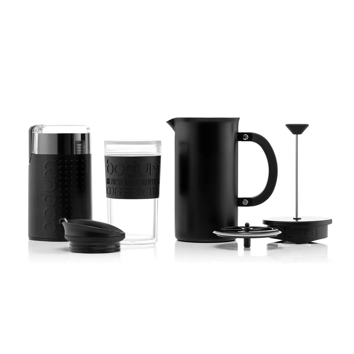 Tribute Coffee Press, 8 cup, 1.0 l, Mug, 0.35 l, 12 oz, Electric coffee grinder
