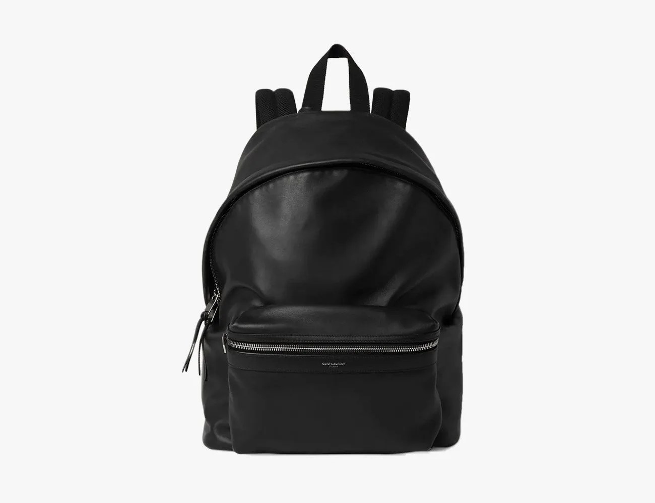 Saint Laurent City Leather Backpack