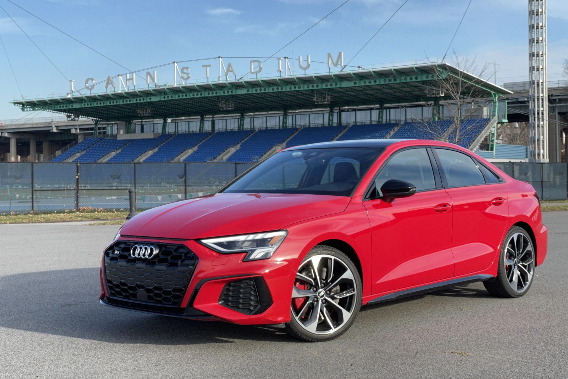 audi s3 2022 red