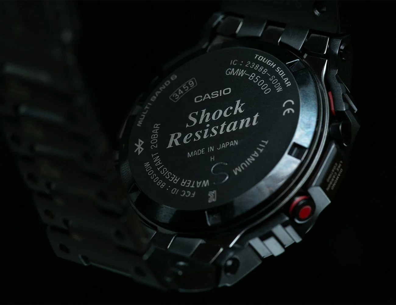 g shock titanium watch