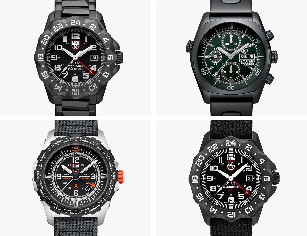 luminox watches air collection