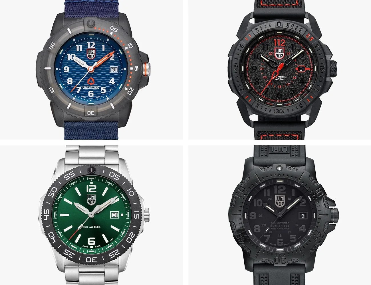 luminox collab watches