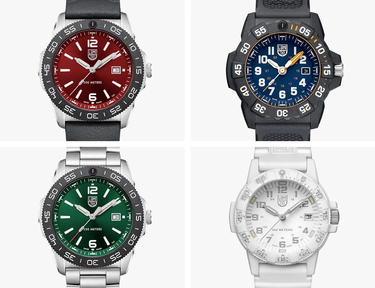 luminox watches sea collection