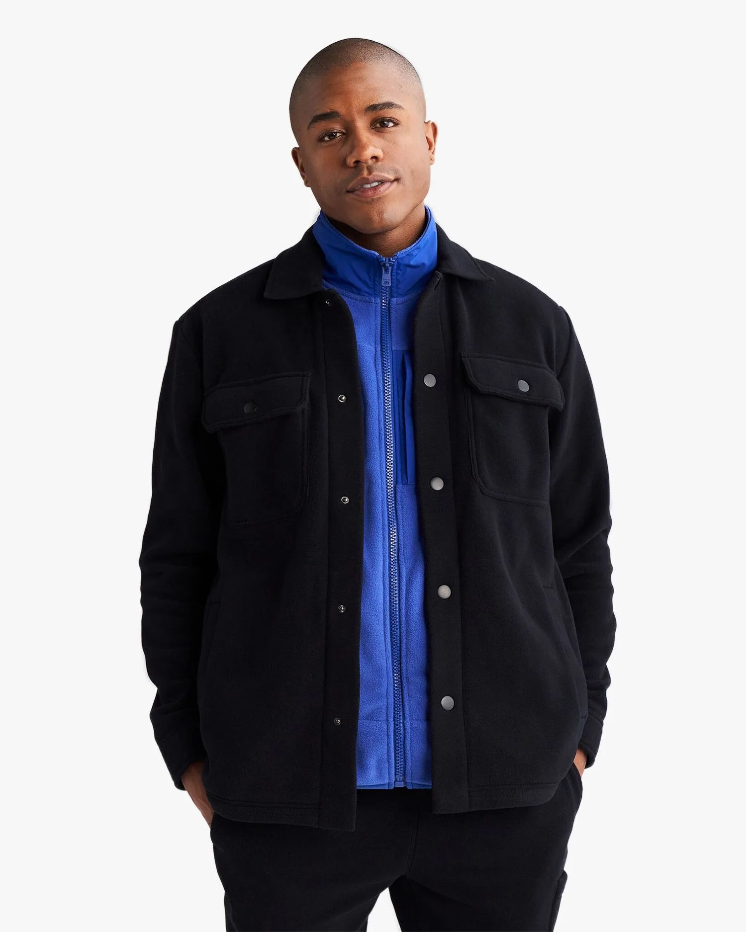 mens polartec overshirt