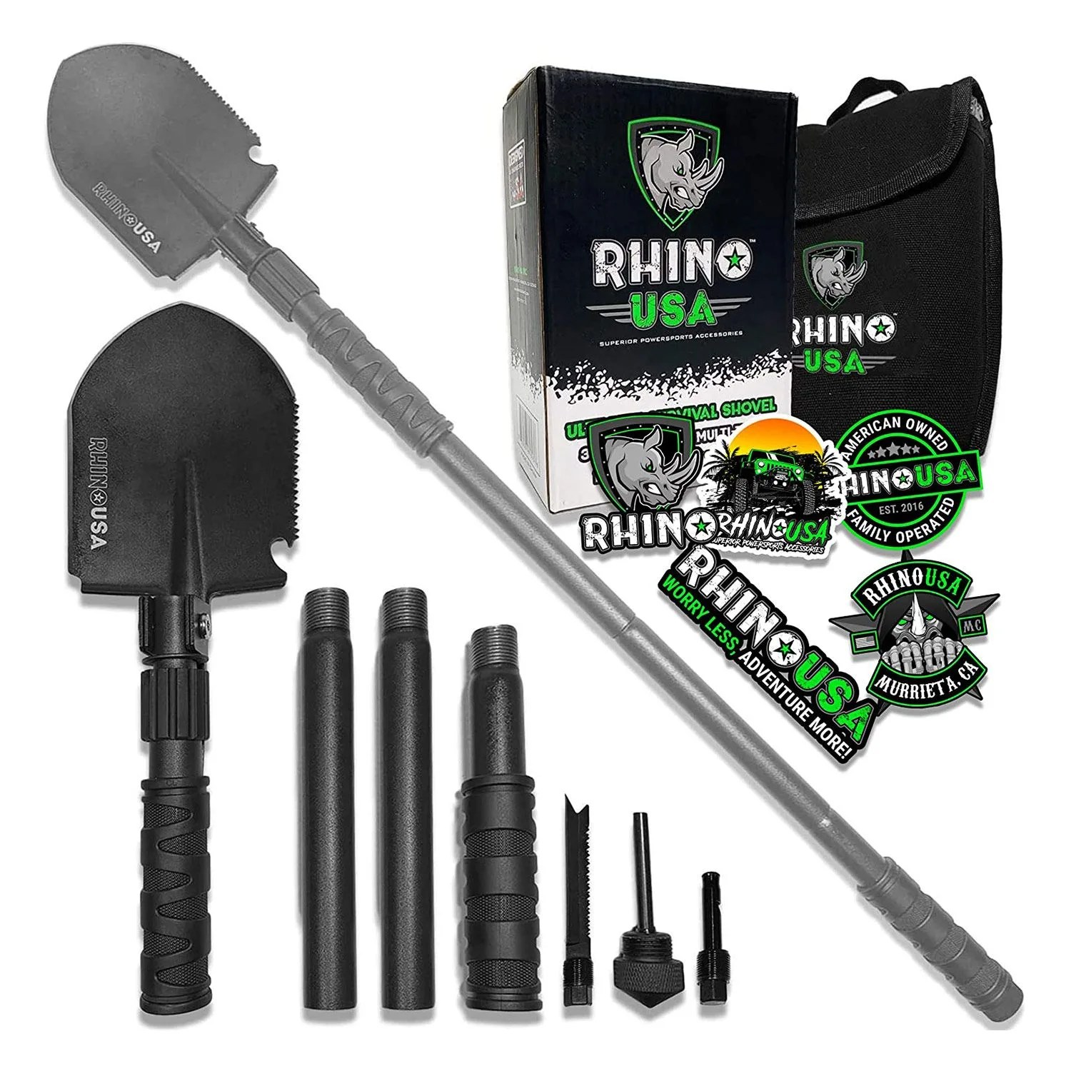 rhino usa survival shovel