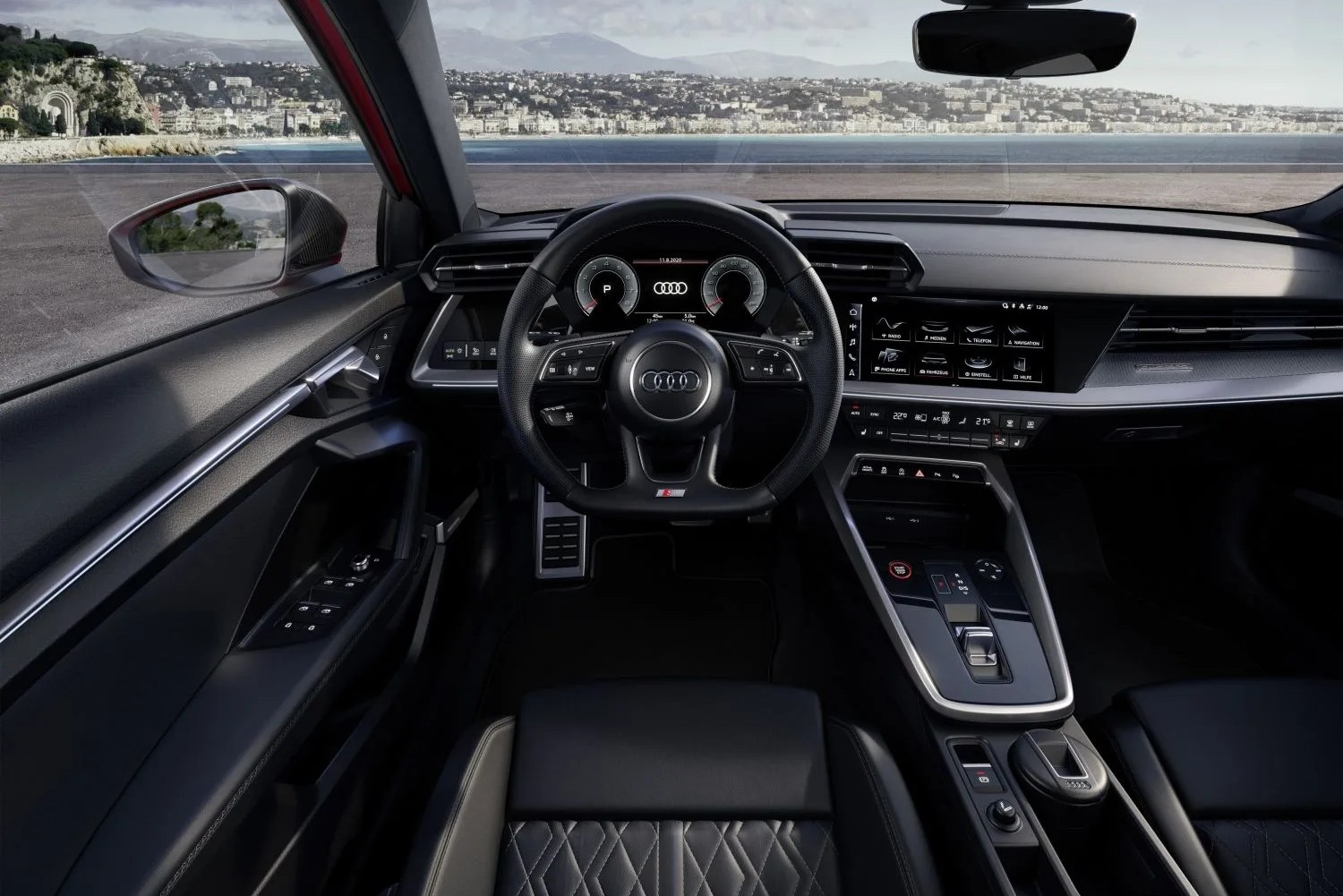 audi s3 interior 2022