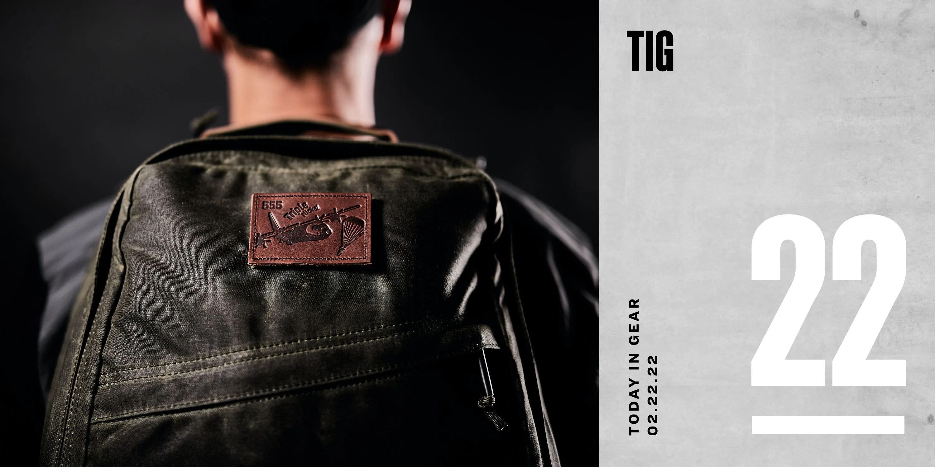 today in gear february 22 2022 man wearing goruck heritage bag