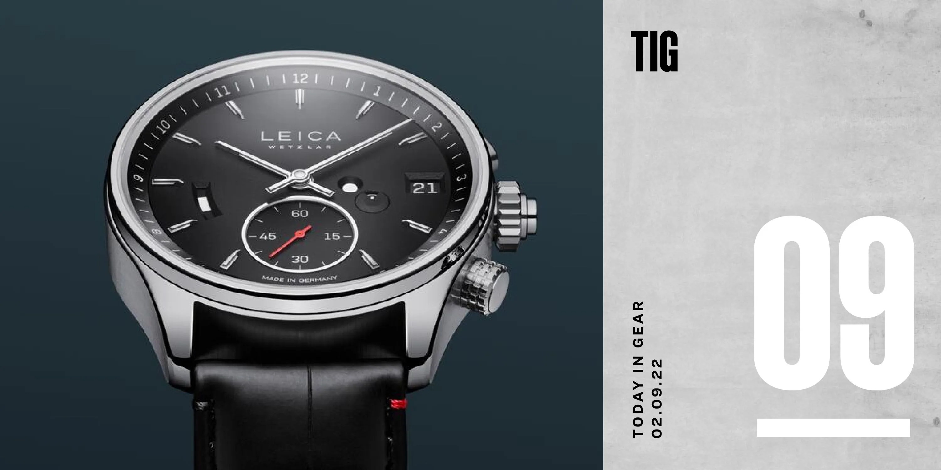 today in gear february 9 2022 leica watch