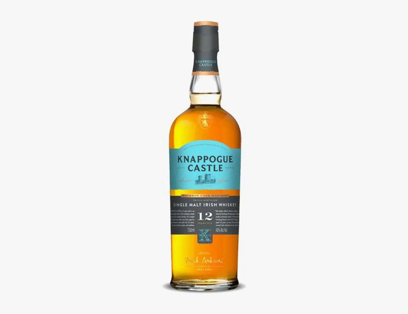 knappogue castle 12 single malt irish whiskey