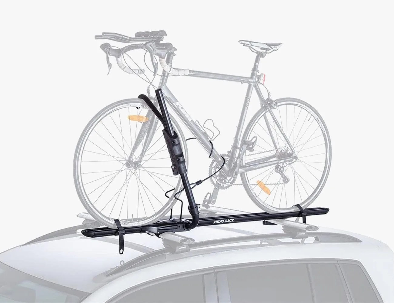 rhino rack roof top hybrid bike carrier