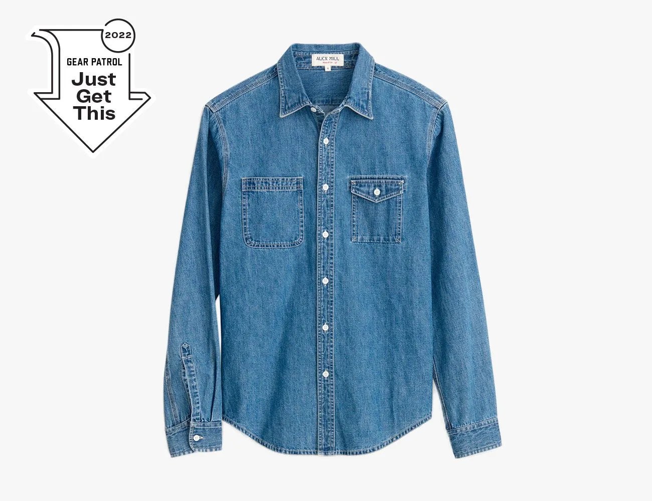 Alex Mill Washed Denim Work Shirt