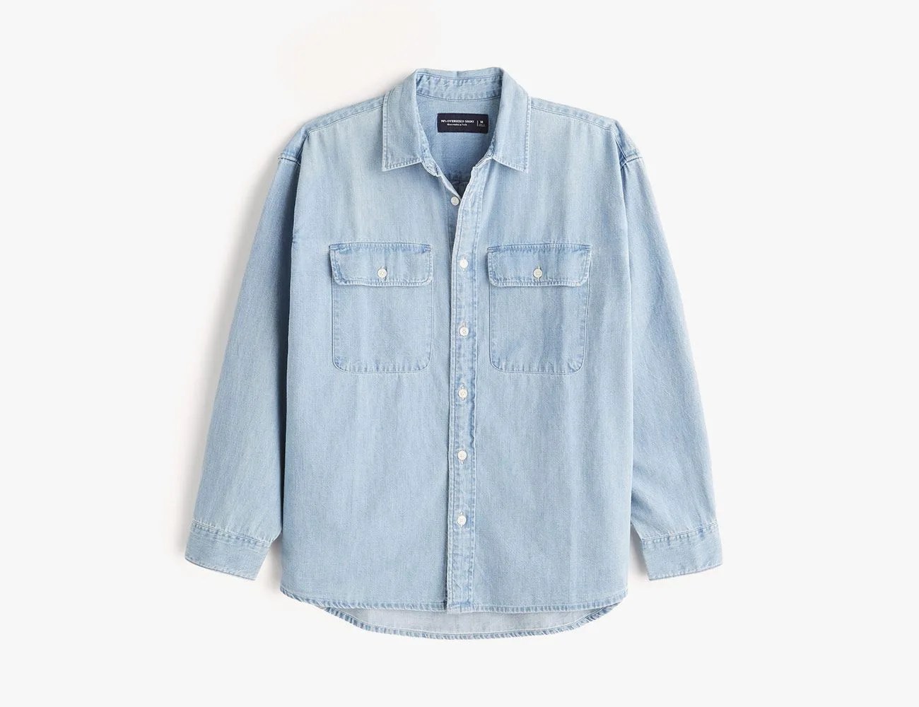 Abercrombie and Fitch Oversized 90s Denim Shirt
