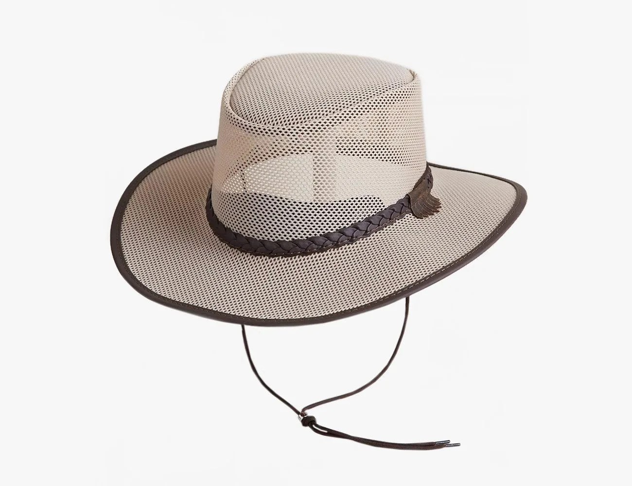 Overland Gulf Crushable Mesh Western Breezer Hat