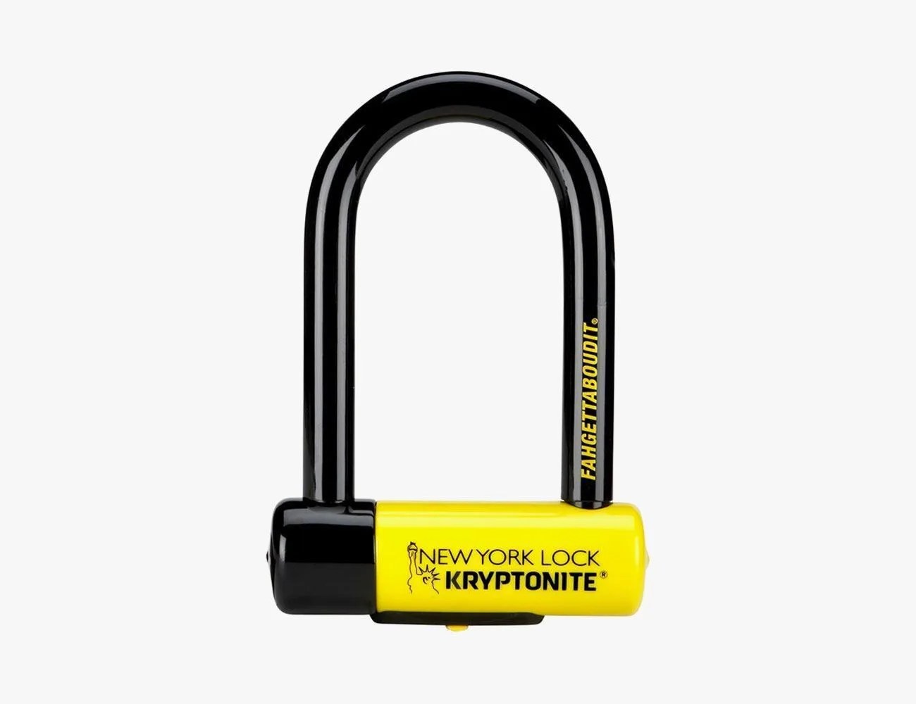 Kryptonite New U New York Fahgettaboudit Mini U Lock