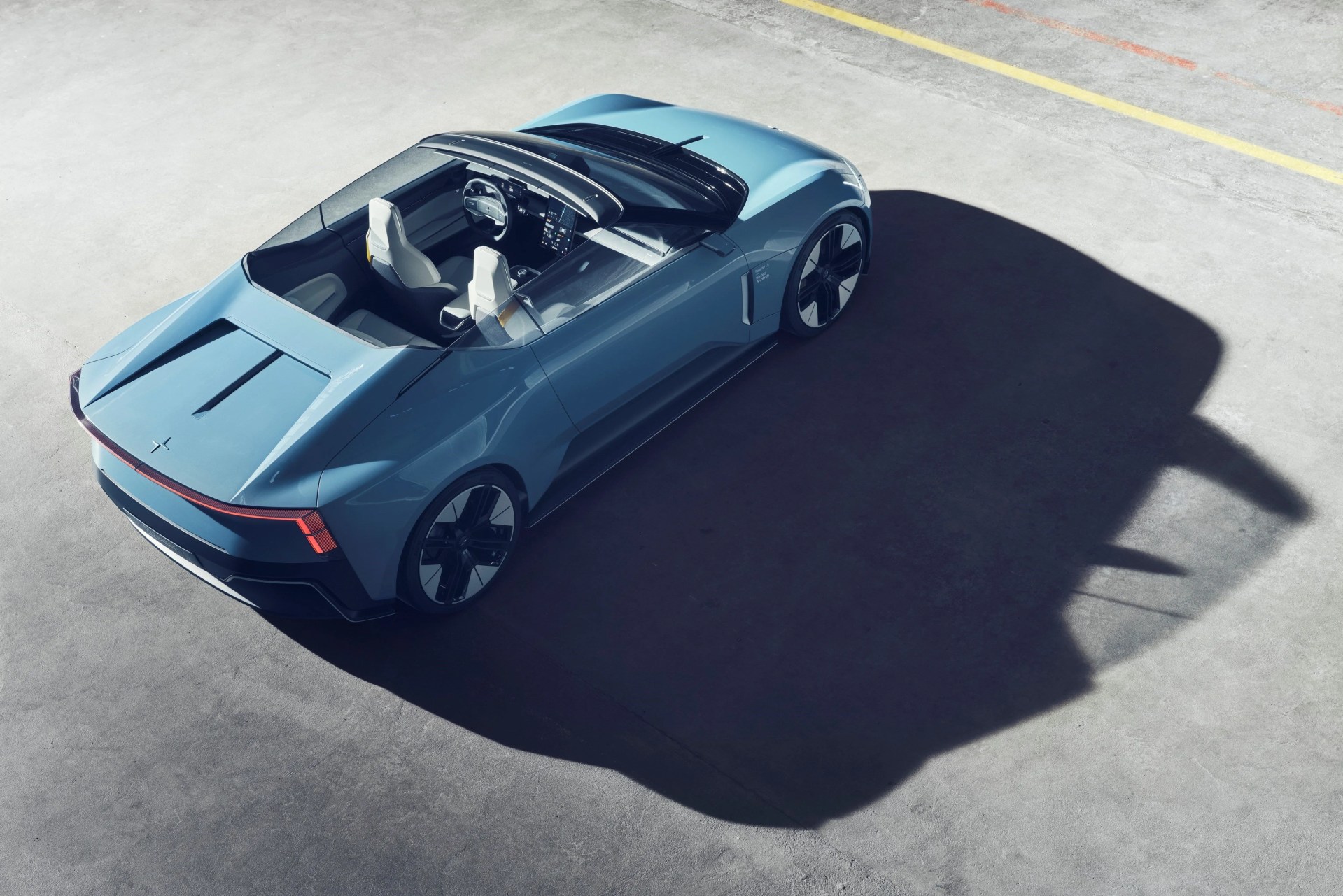 polestar o2 concept car convertible