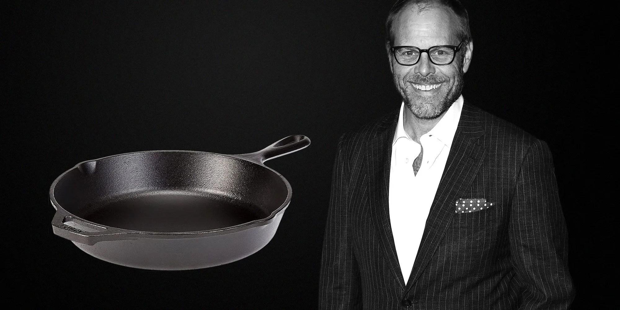 lodge skillet and alton brown