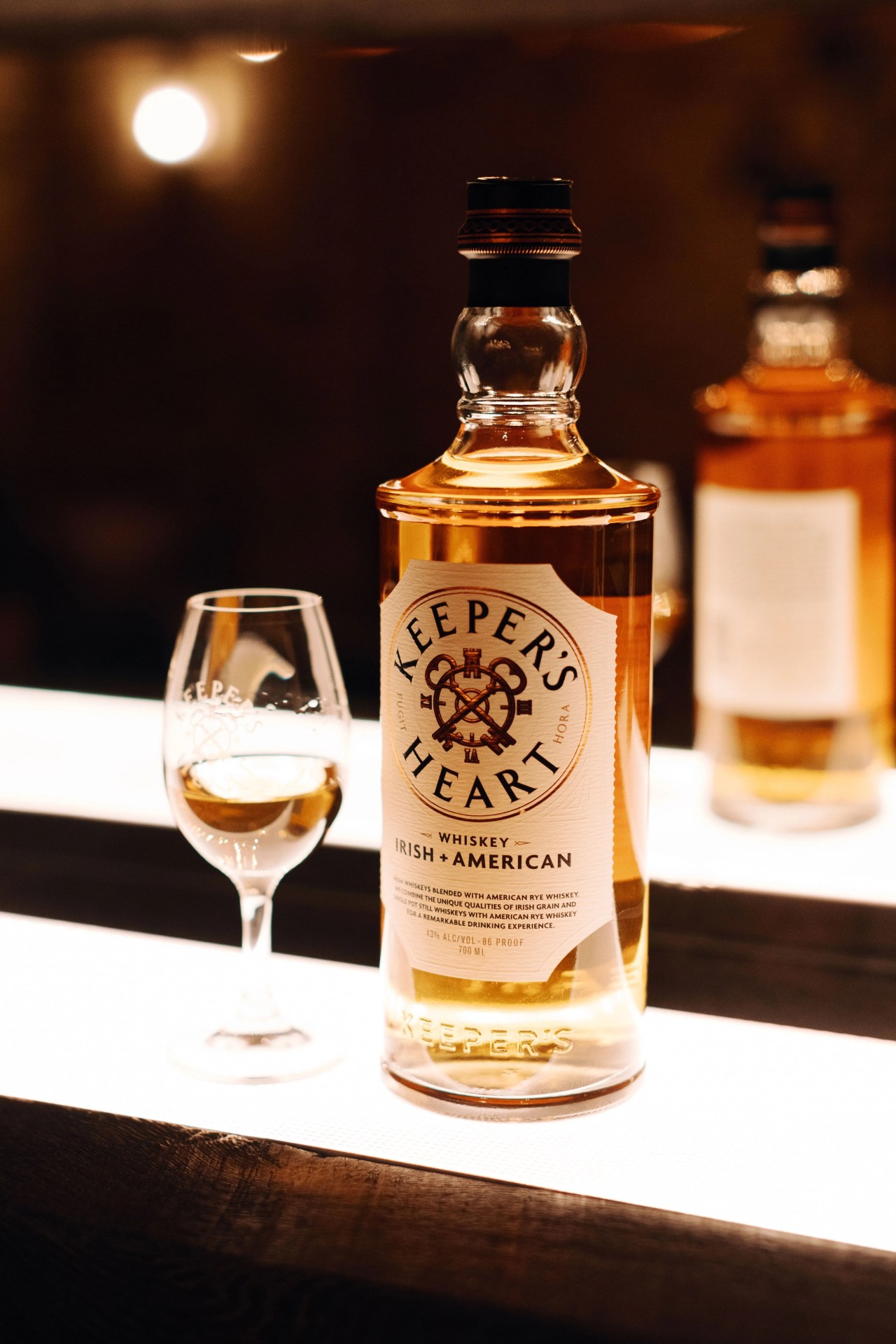 keeper's heart irish american whiskey