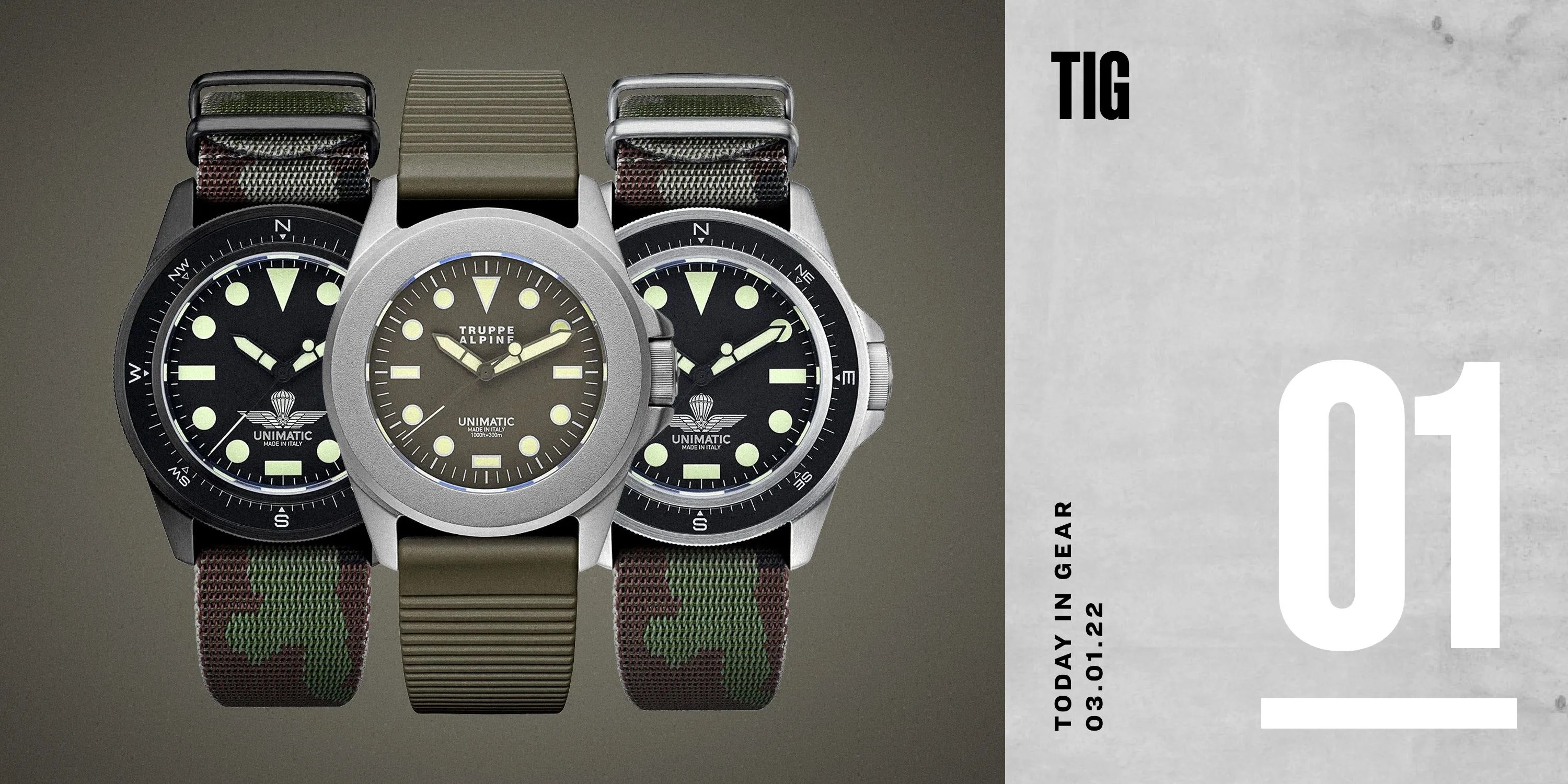 today in gear march 1 2022 unimatic watches