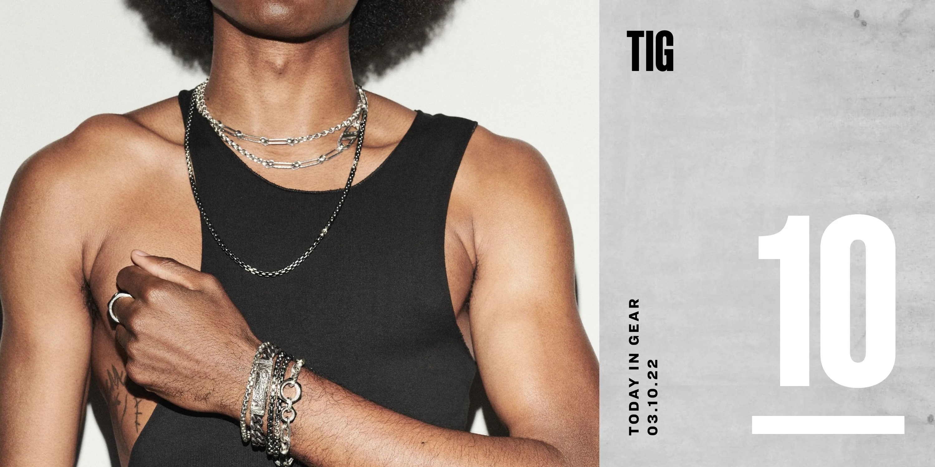 today in gear march 10 2022 man wearing john hardy jewelry