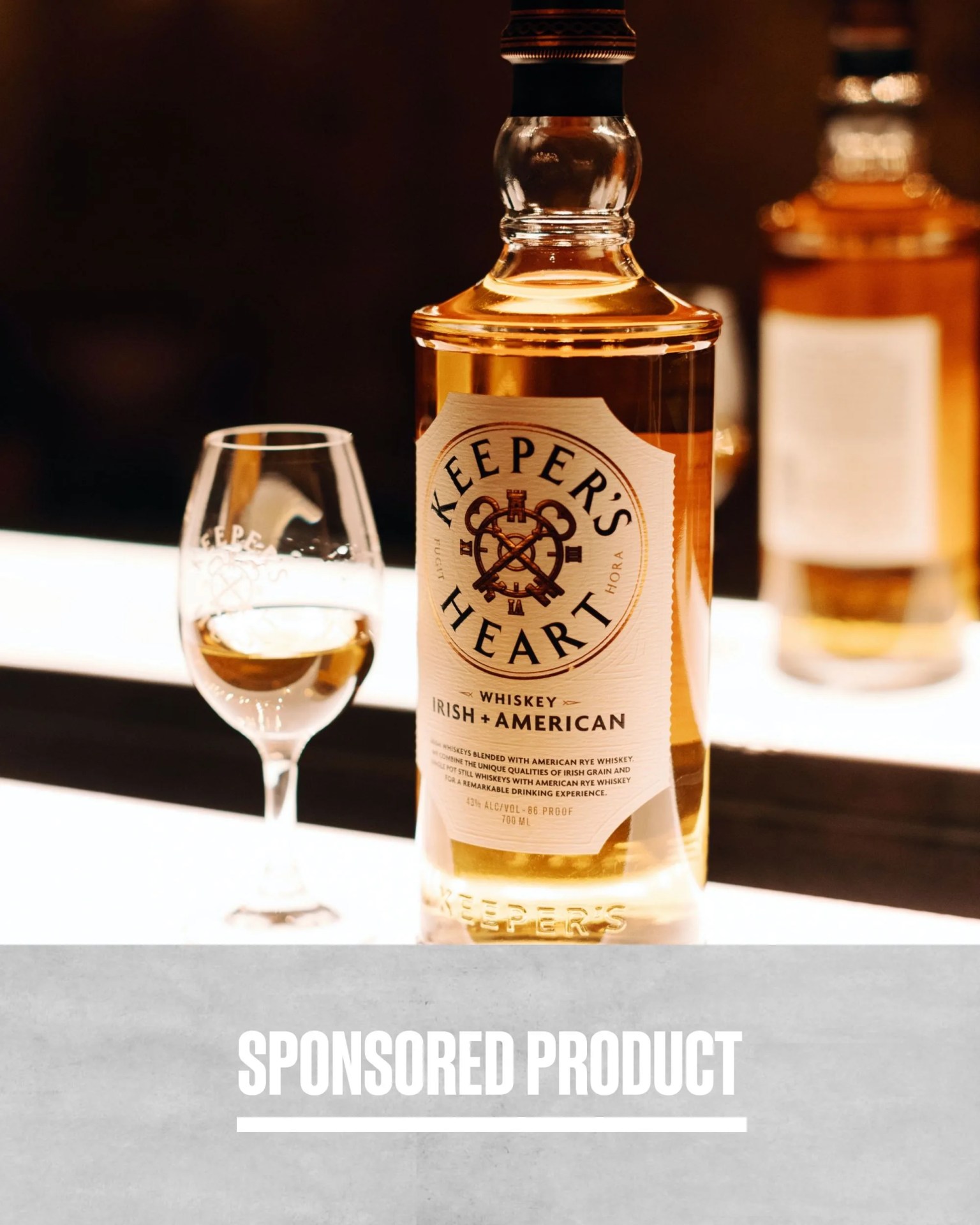 sponsored product keepers heart whiskey