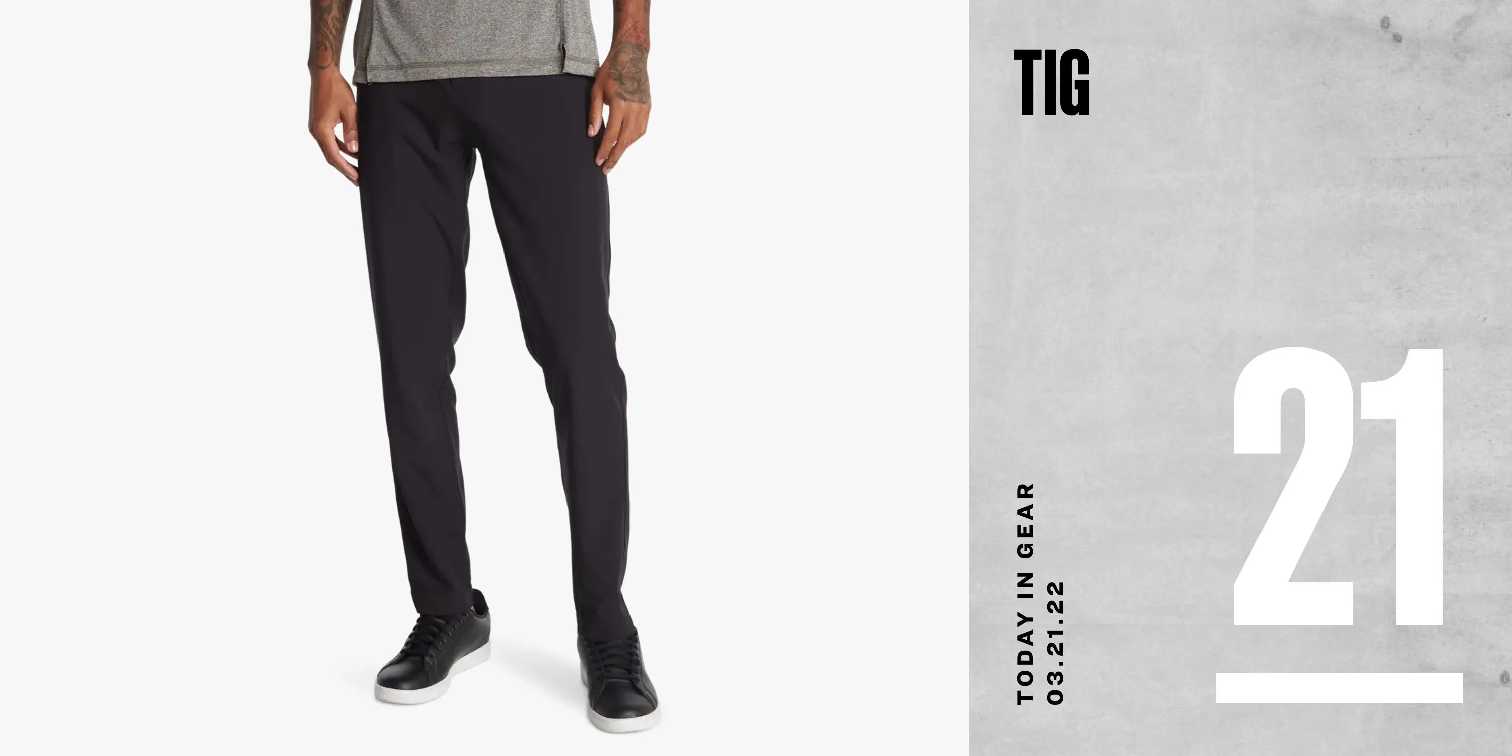today in gear march 21 2022 nordstrom rack urban tech performance pants