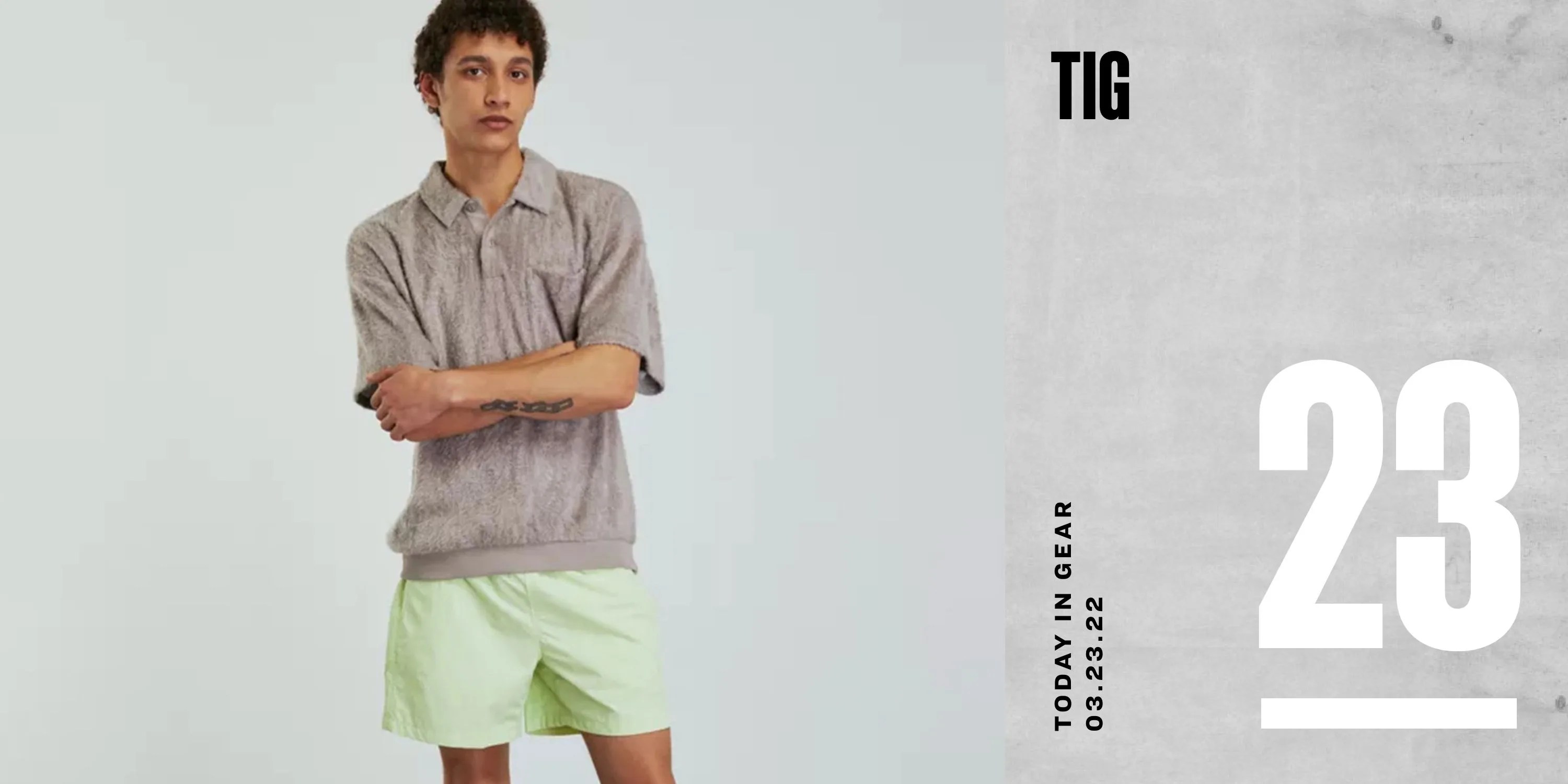 today in gear march 23 2022 urban outfitters man wearing standard cloth oliver 5