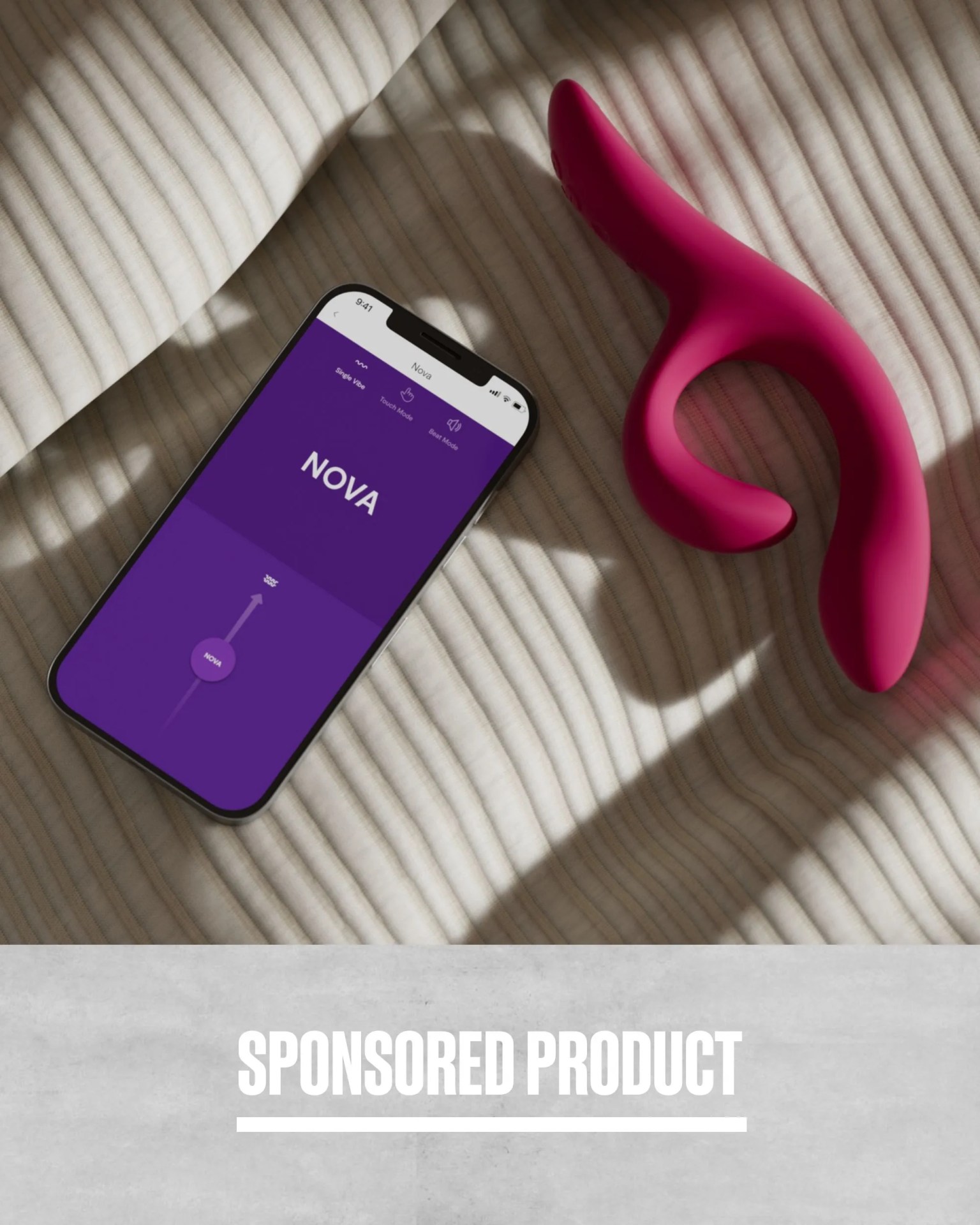 sponsored product lovehoney we vibe vibrator nova  with phone app