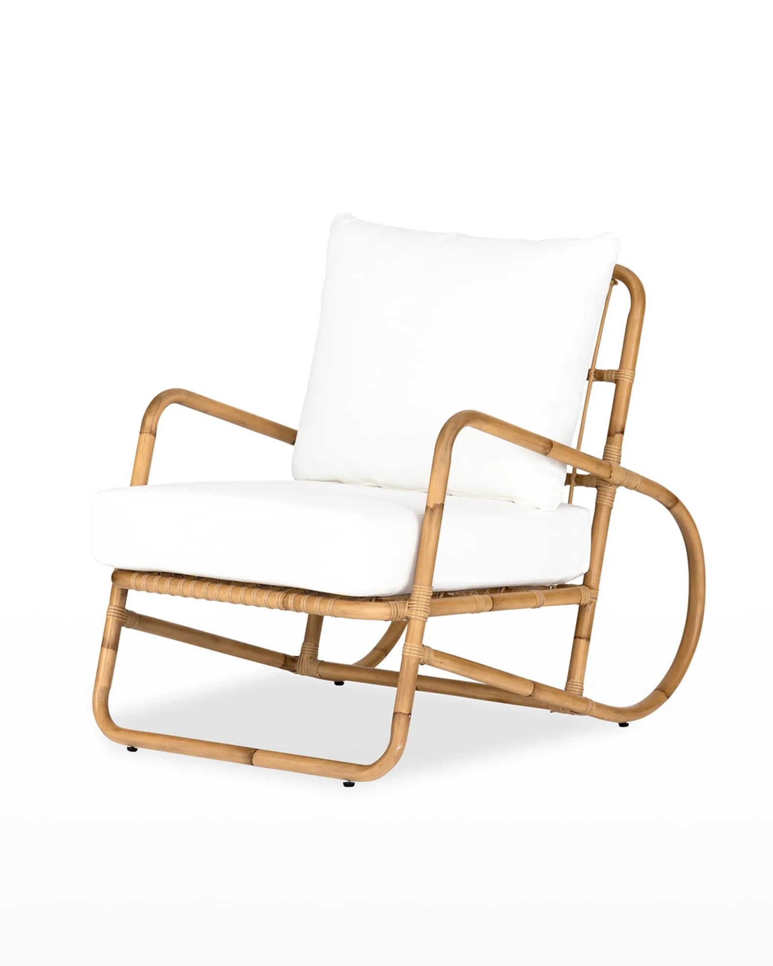 Riley Outdoor Chair, Faux Rattan