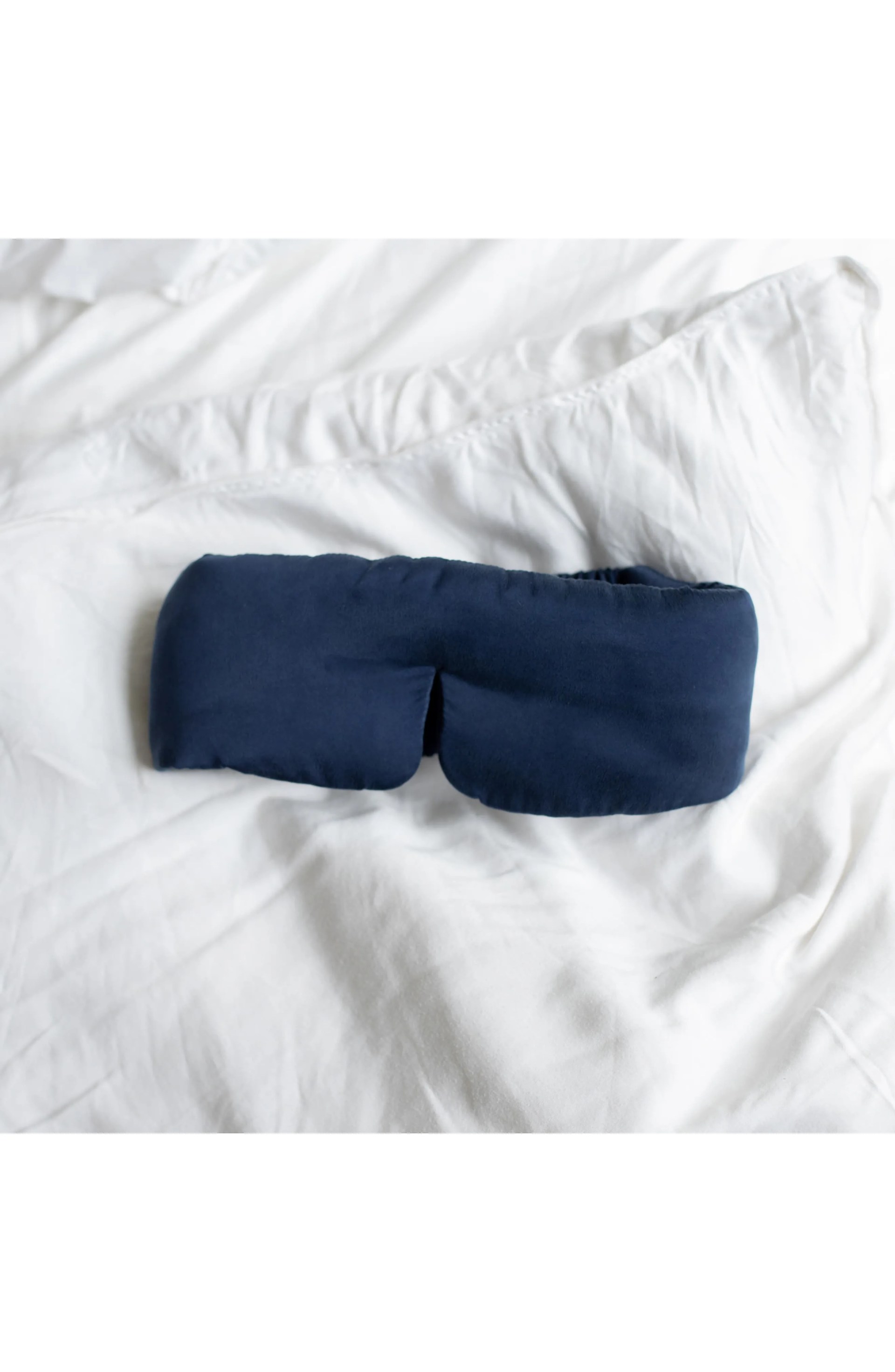 Lunya Washable Silk Sleep Mask in Deep Blue at Nordstrom