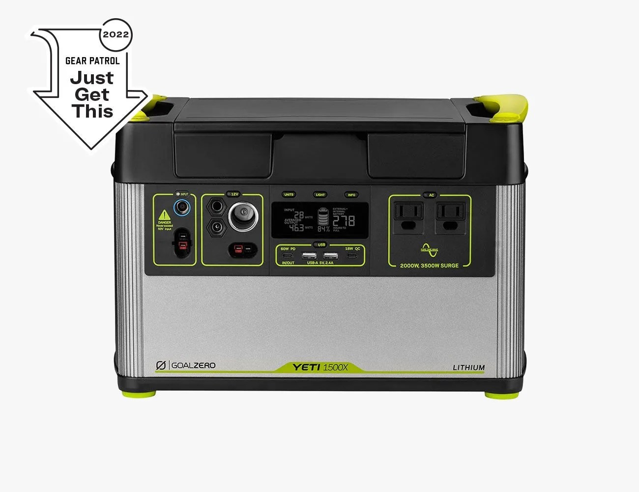 Goal Zero Yeti 1500X Portable Power Station
