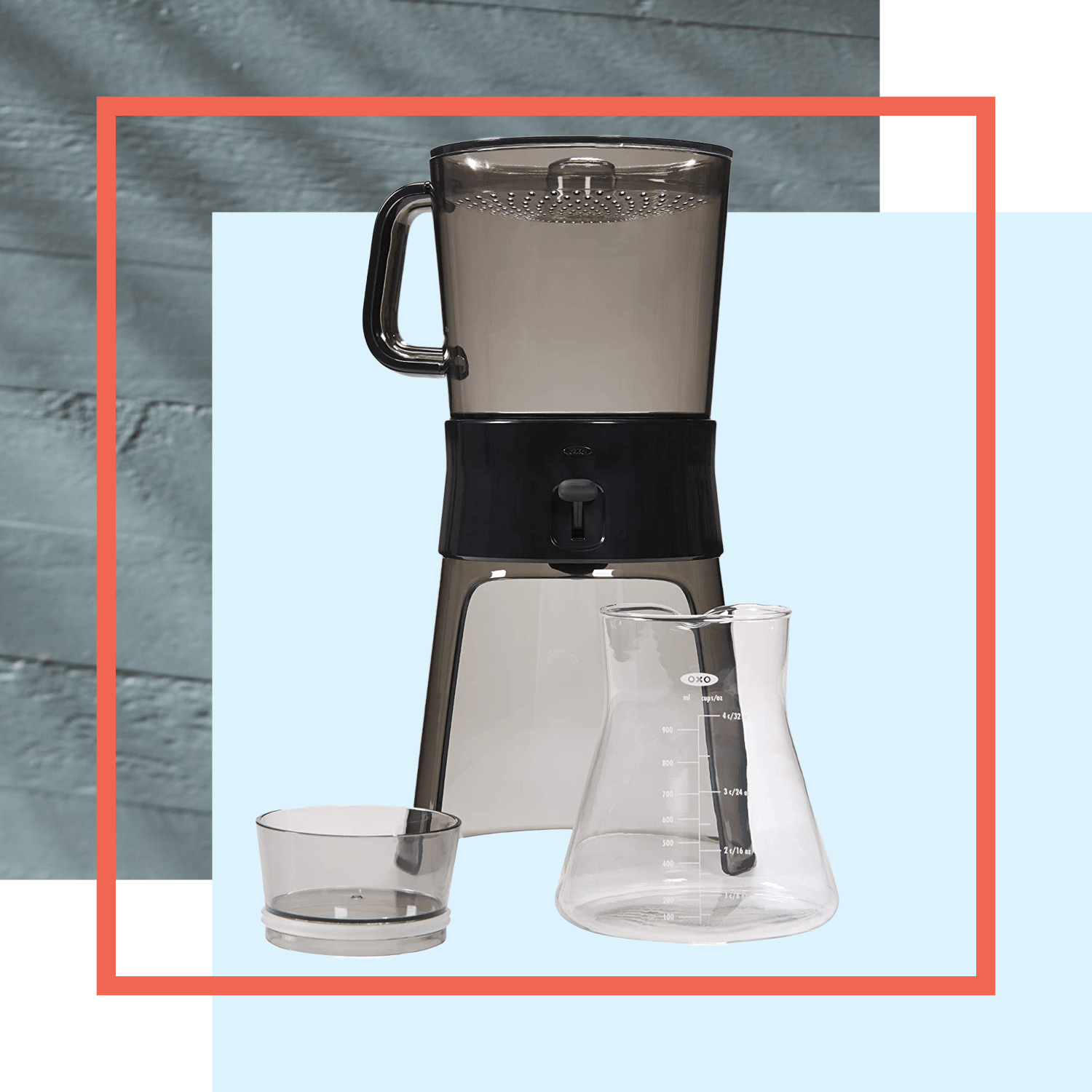 oxo good grips 32 ounce cold brew coffee maker