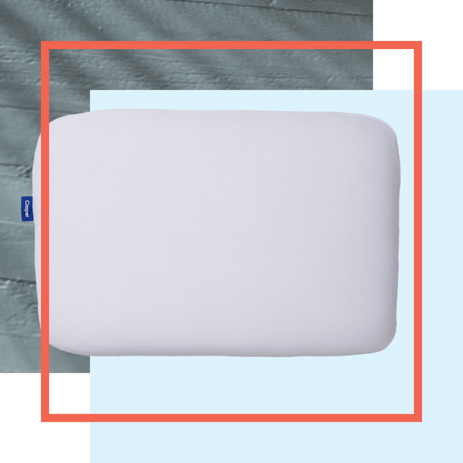 casper foam pillow with snow technology