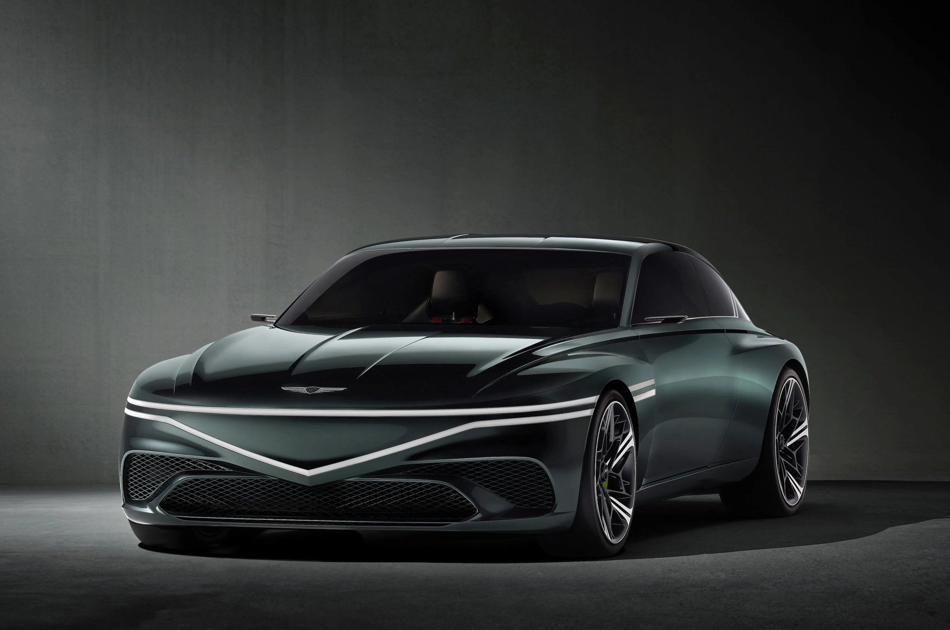 genesis x speedium concept electric vehicle