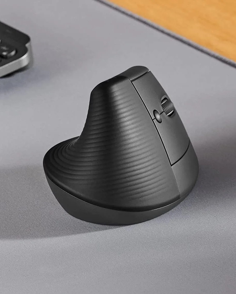 logitech lift vertical ergonomic mouse, wireless