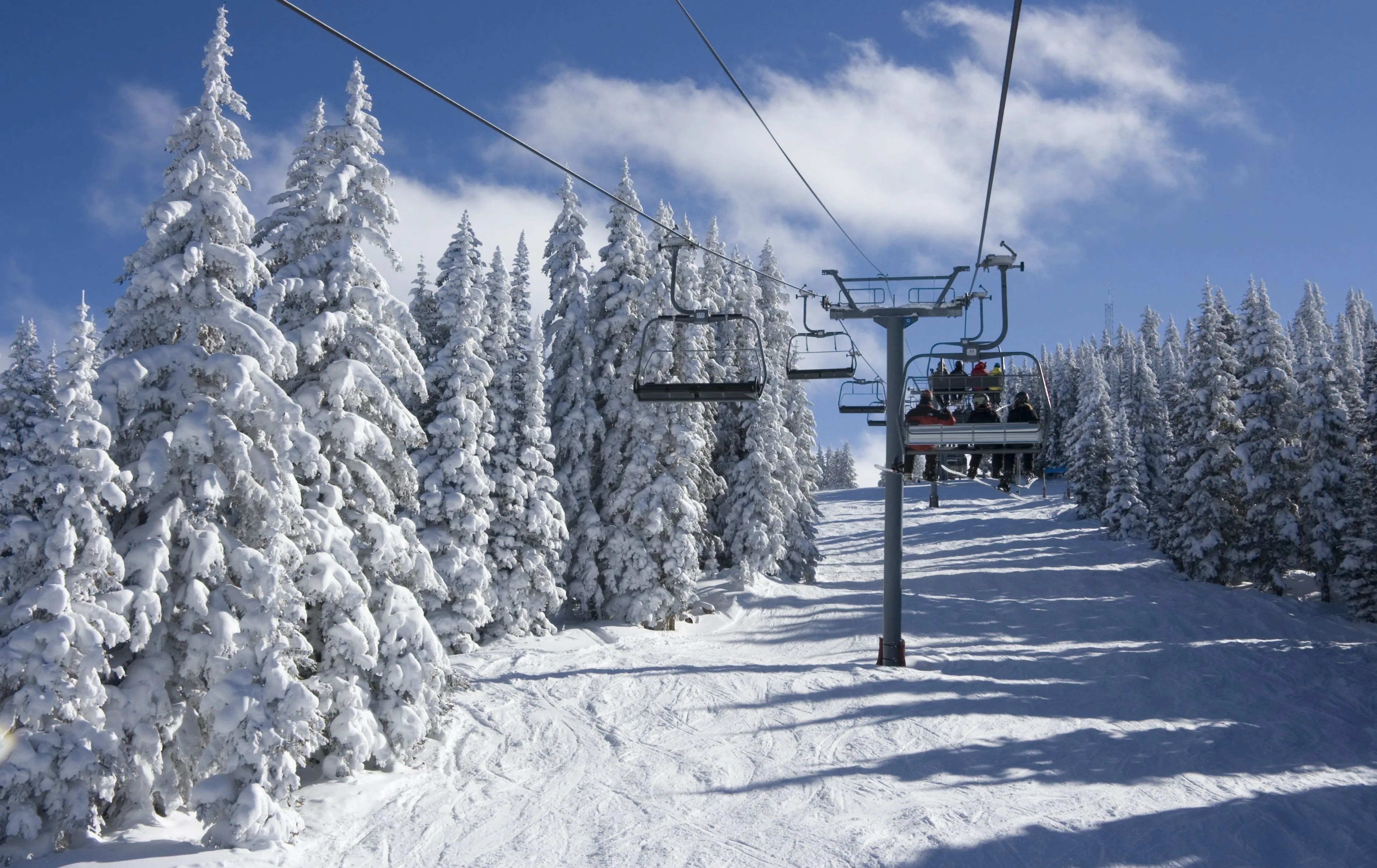 on the mountaintop express at vail