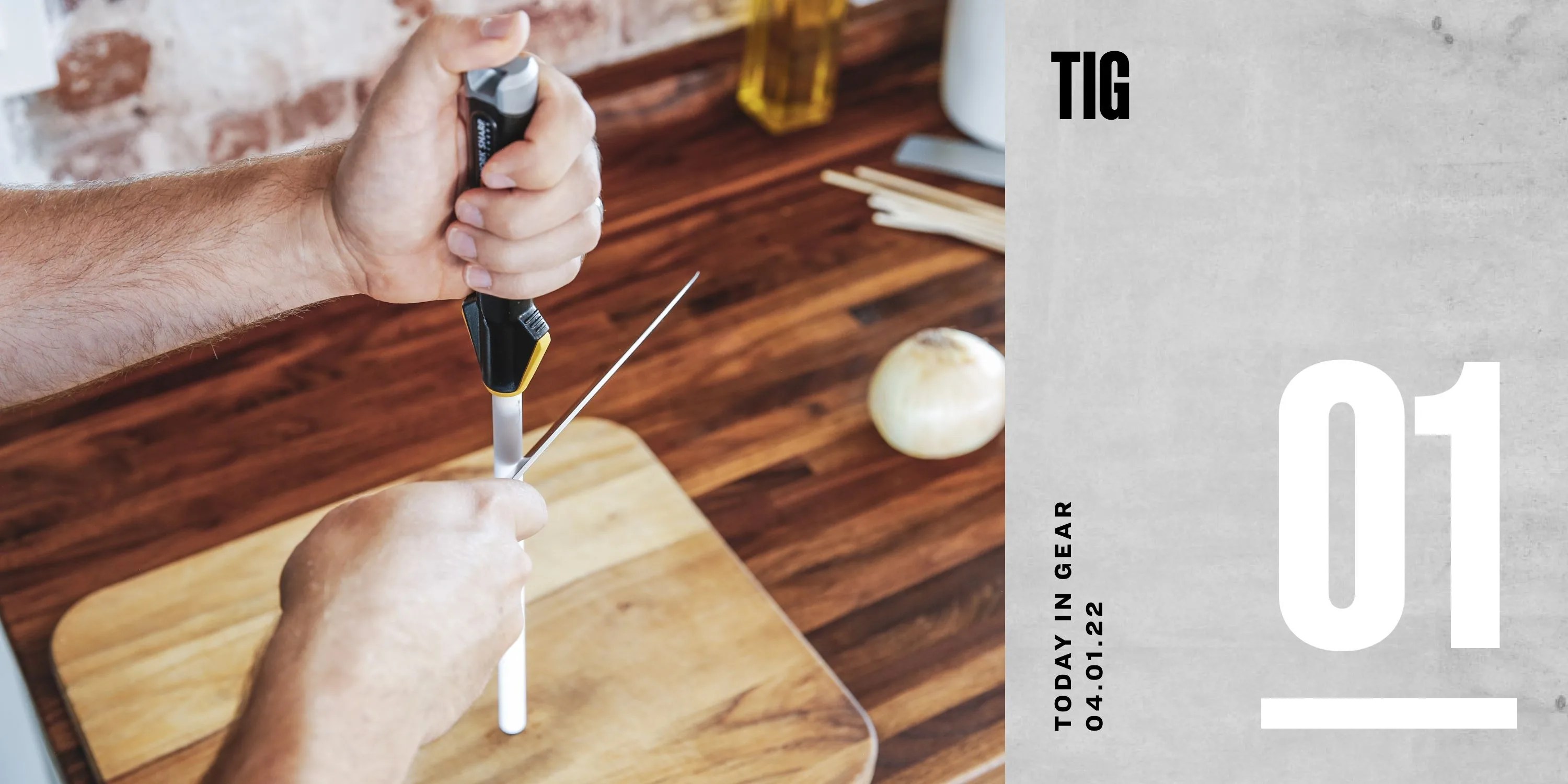 today in gear april 1 2022 work sharp's honing rod