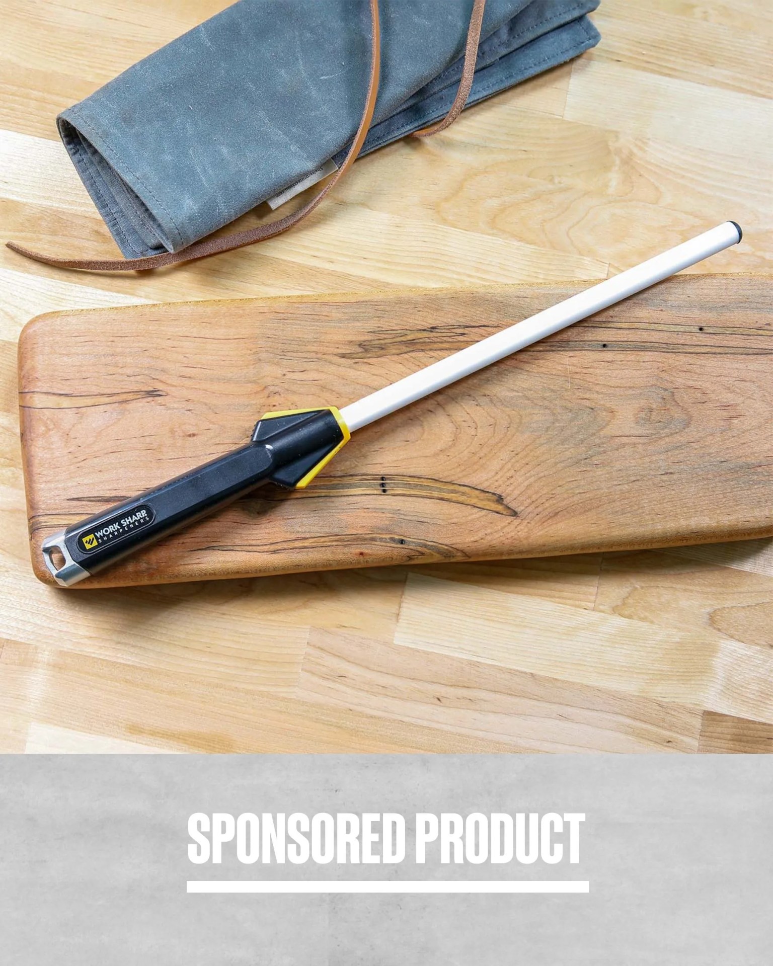 sponsored product work sharp's honing rod