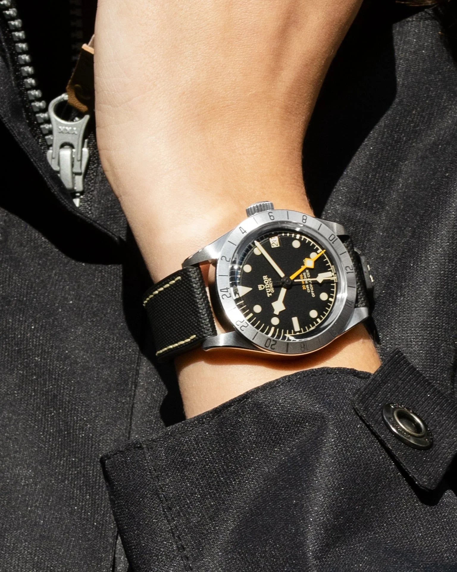 rolex black bay pro watch