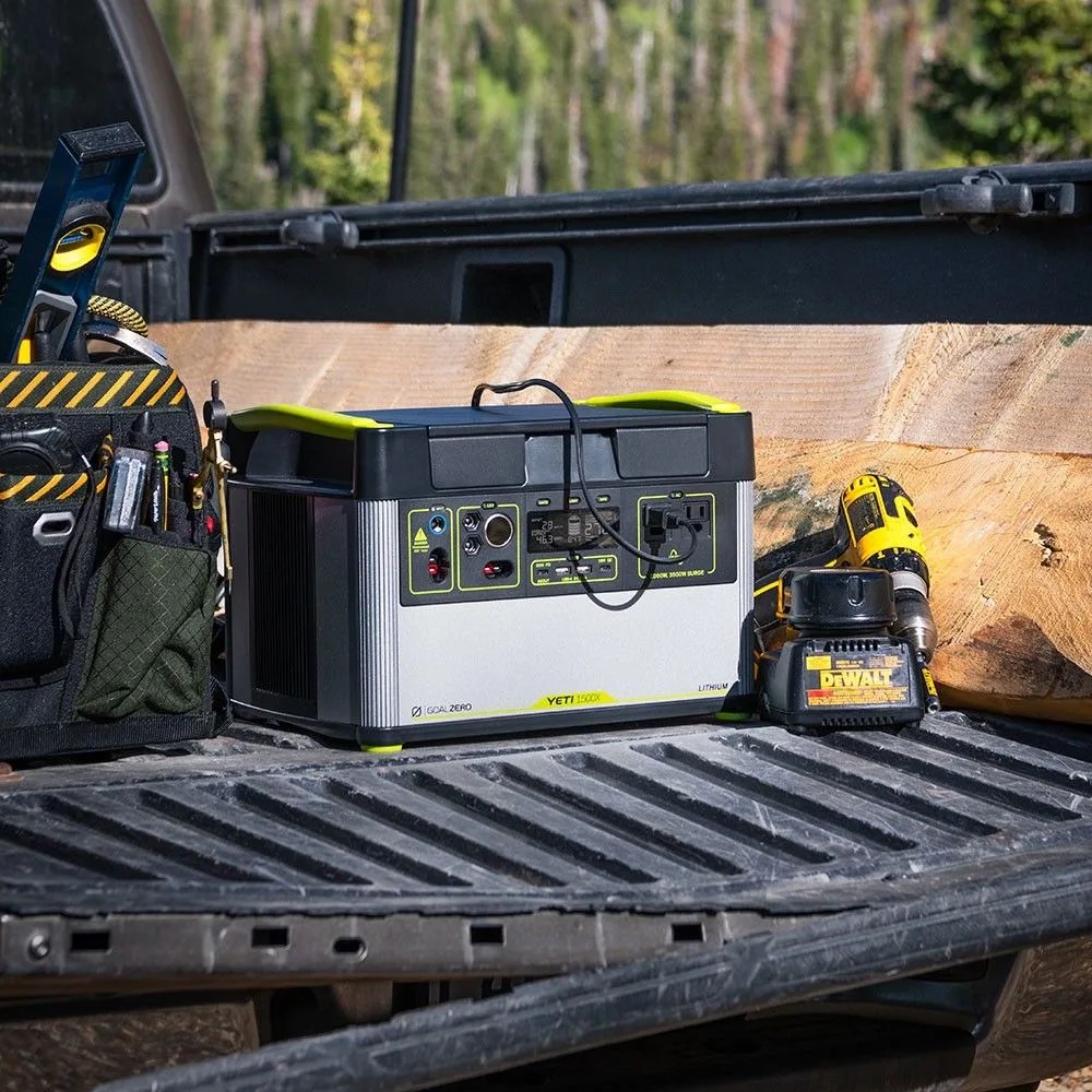 goal zero yeti 1500x portable power station
