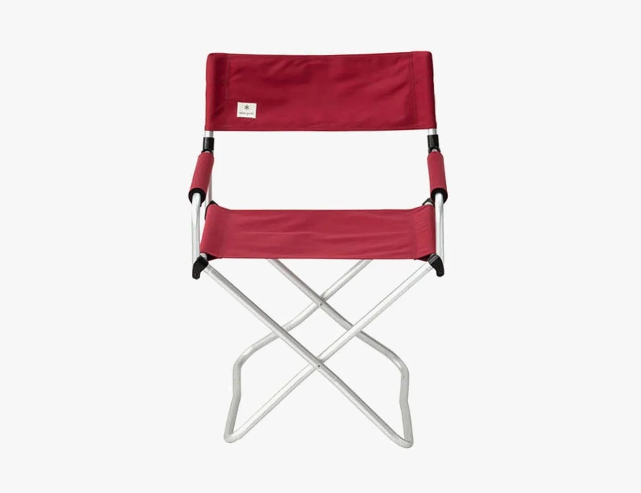snow peak red folding chair