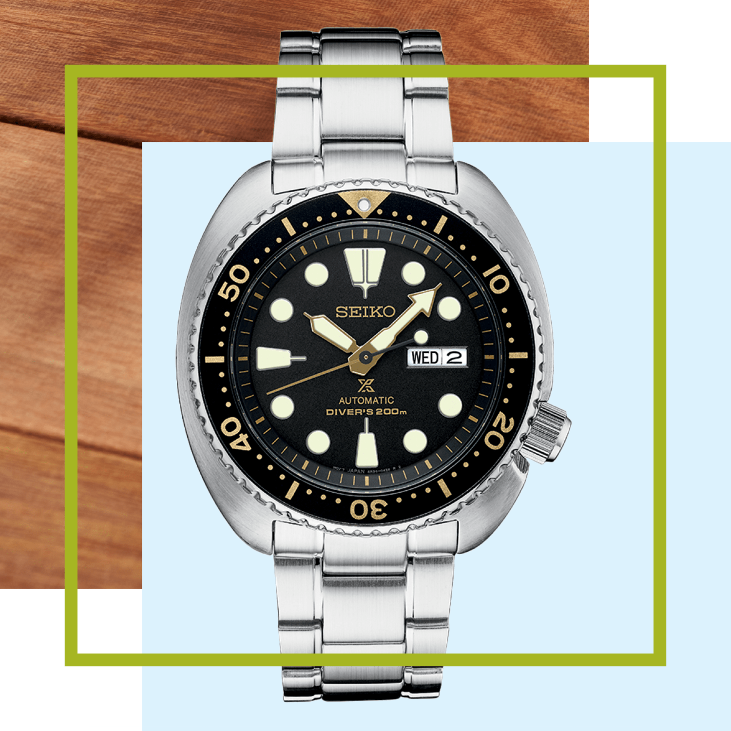 seiko prospex 'turtle' special edition automatic diver