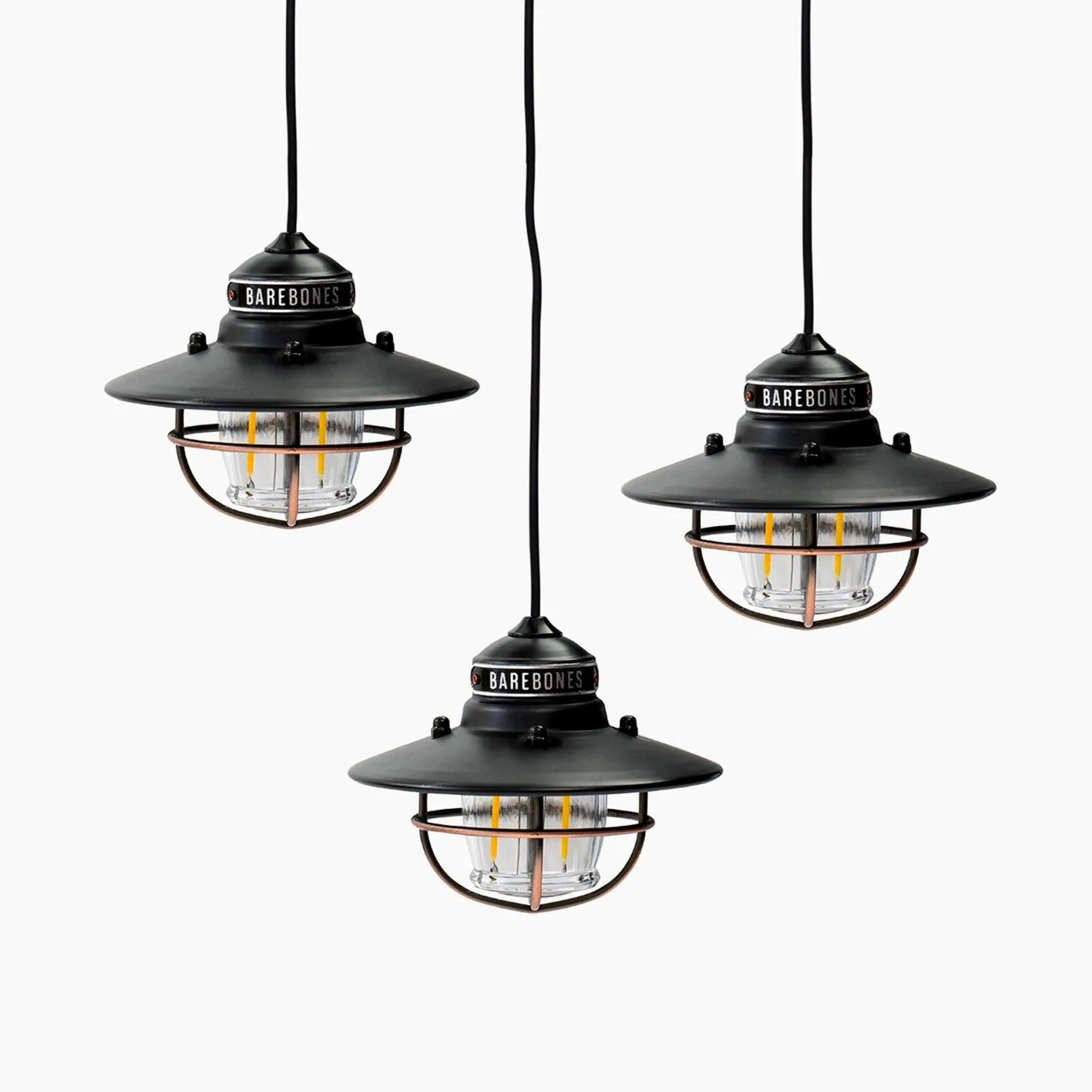 Barebones Living Edison Pendant String Lights