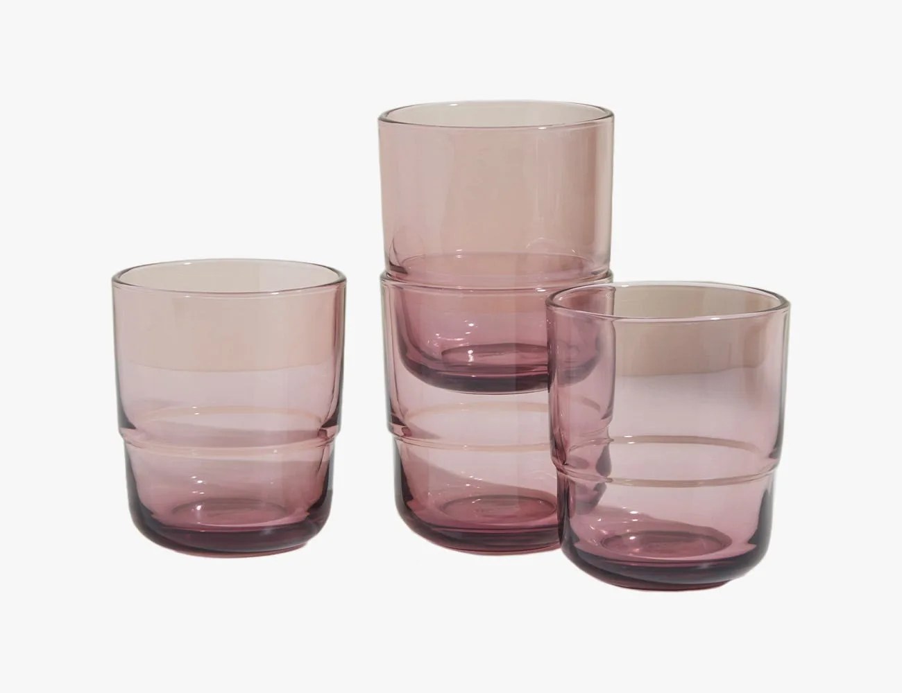 our place x selena gomez rosa drinking glasses